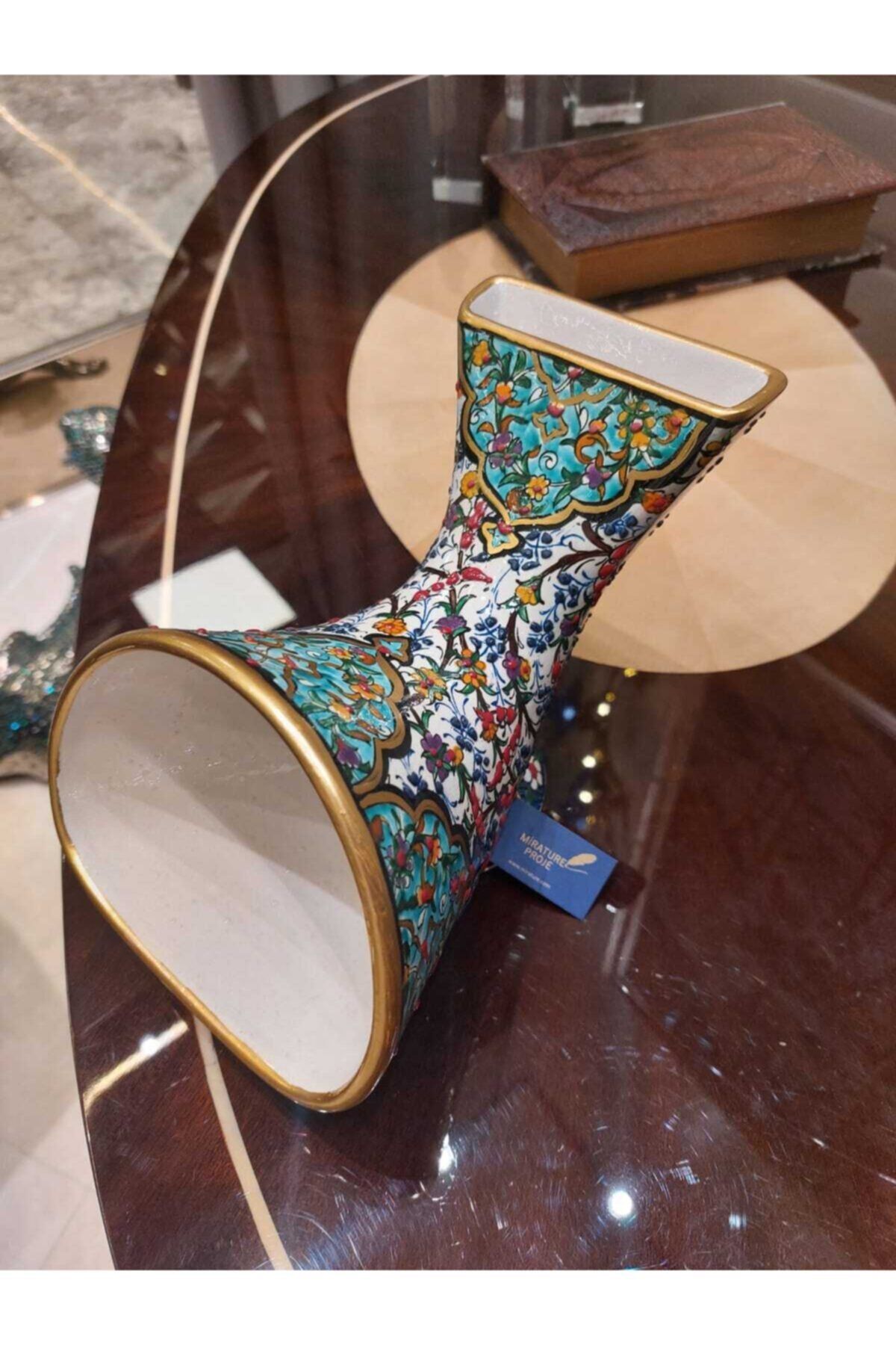alture Dekoratif Çini Gramafon