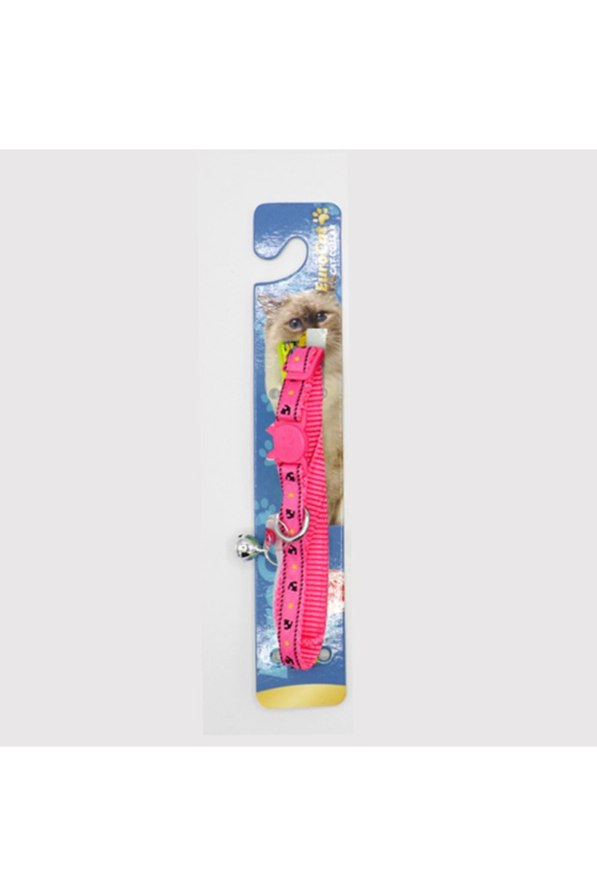 HİLALSHOP Eurocat Kedi Boy. Tas.pembe Çapa Des.10mm28cm Tek