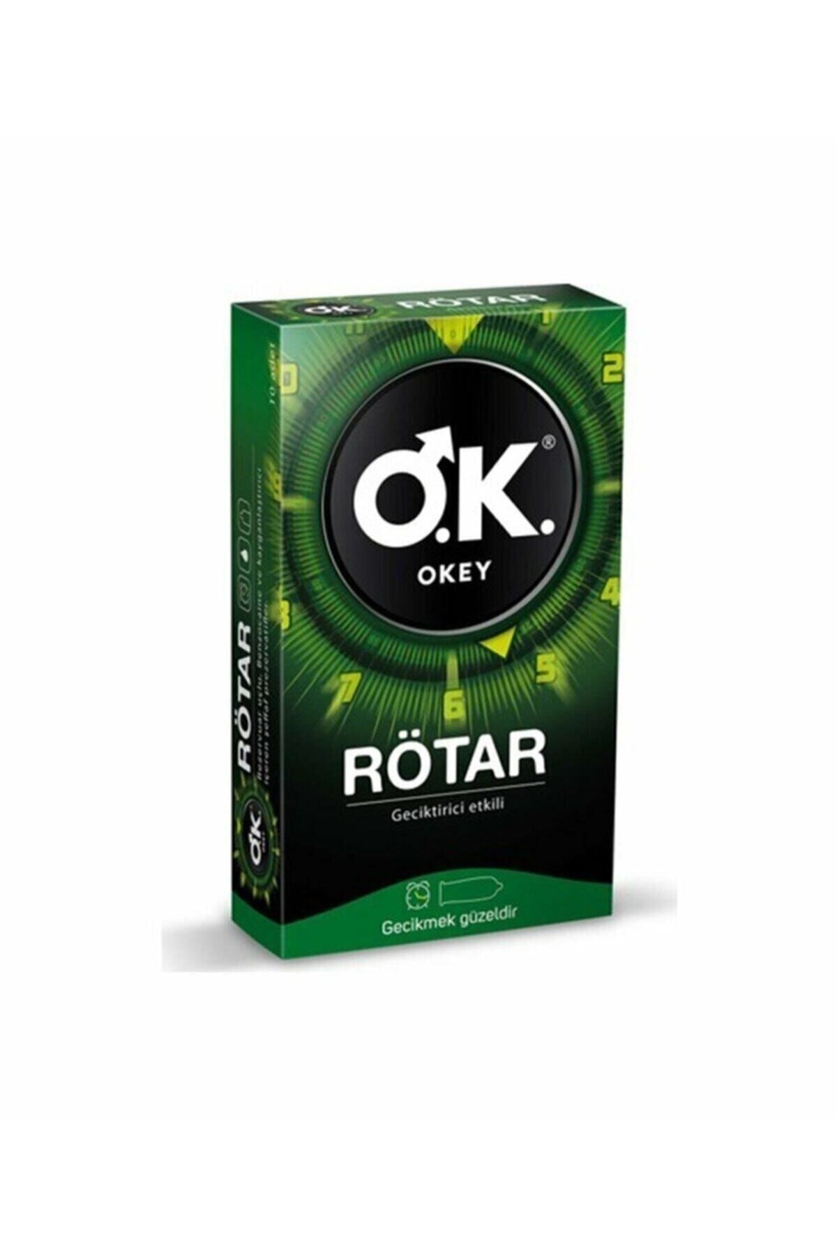 O.K. Okey Rotar Prezervatif 10lu