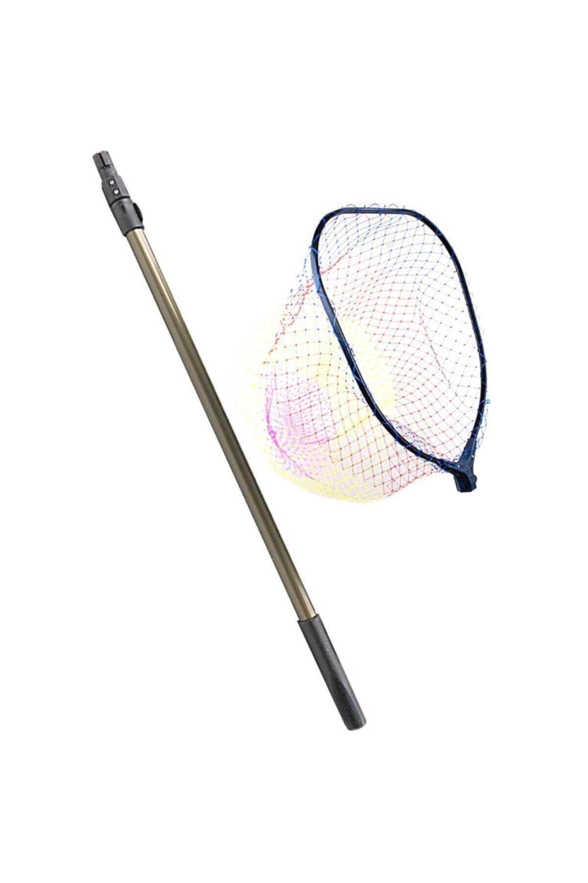 ECOTACKLE 55x60cm Misina Torlu 240cm Teleskopik Kepçe