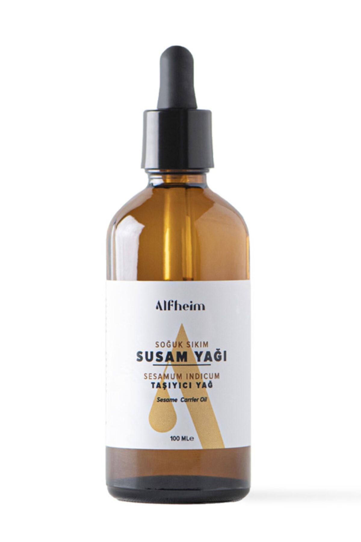 Alfheim Susam Yağı Taşıyıcı Sabit Yağı/ Susam Yağı/ Aromaterapi/ Taşıyıcı Yağ/ 100 Ml