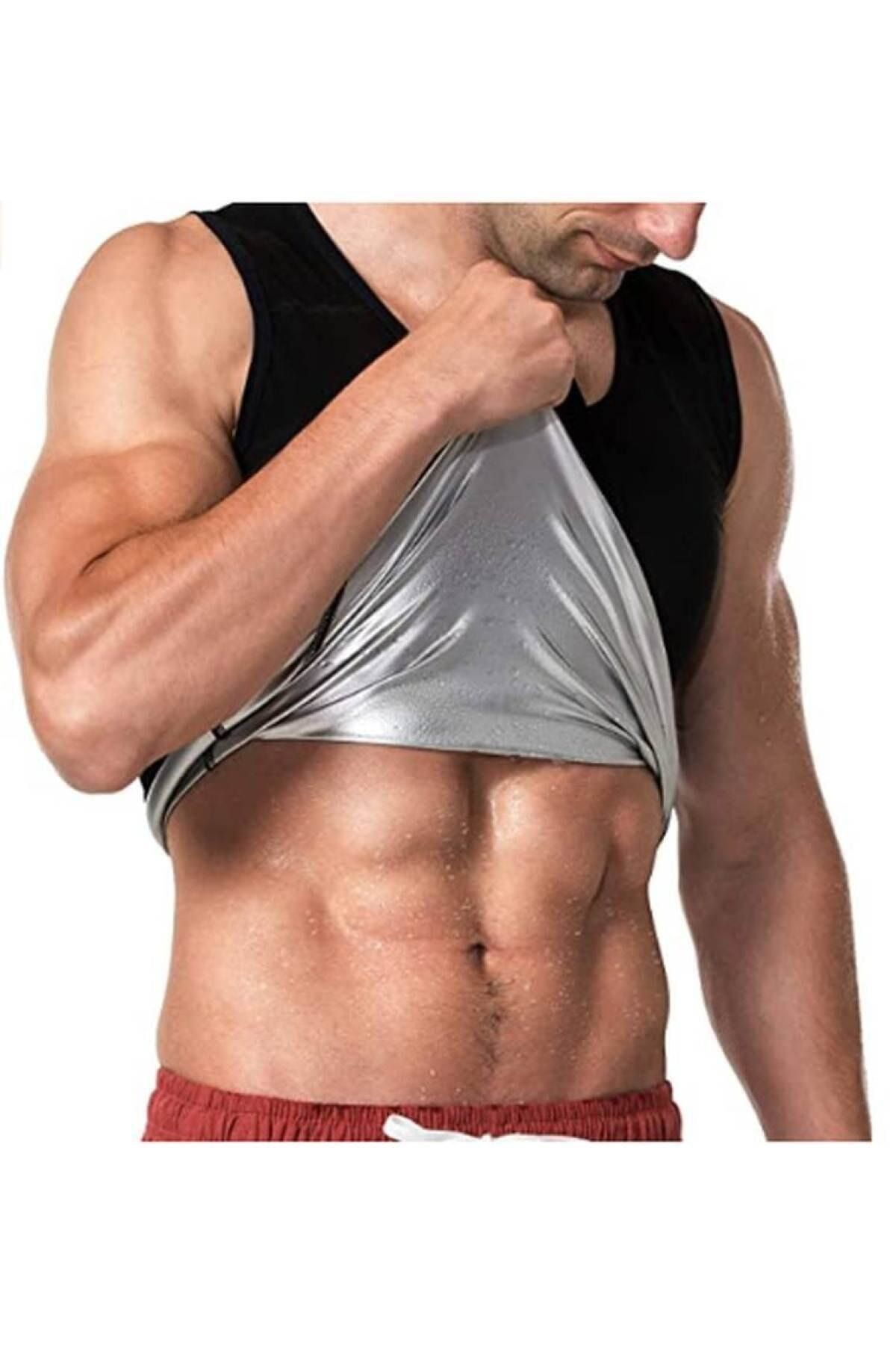 Sh Mağazacılık %100 Unisex Orjinal Sweet Sauna Termal Atlet Üst Tek