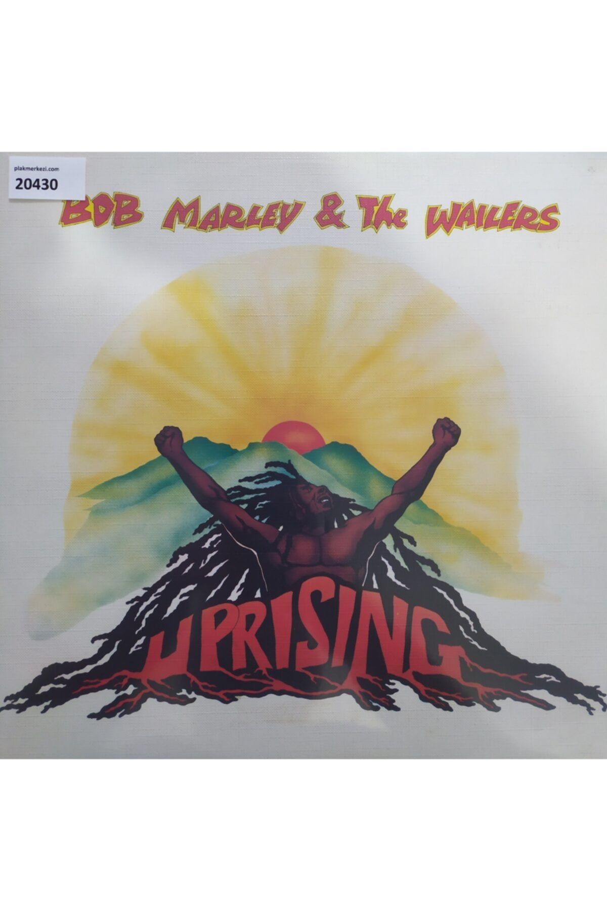 Plak Merkezi Bob Marley & The Waılers - Uprısıng - 1980 Almanya Baskı - Dönem Baskı