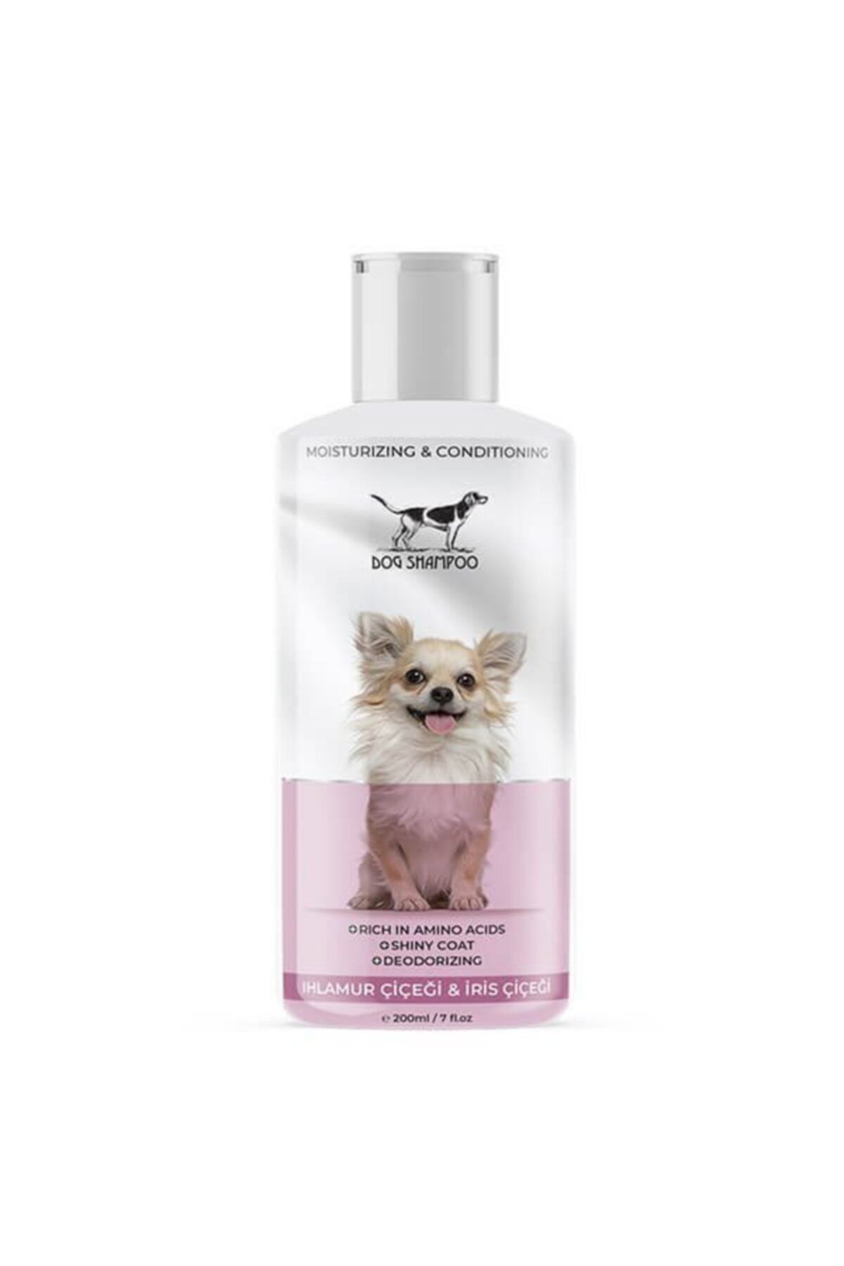 Catidea Beyaz Linda Çiçeği Kokulu Köpek Şampuanı 200 ml