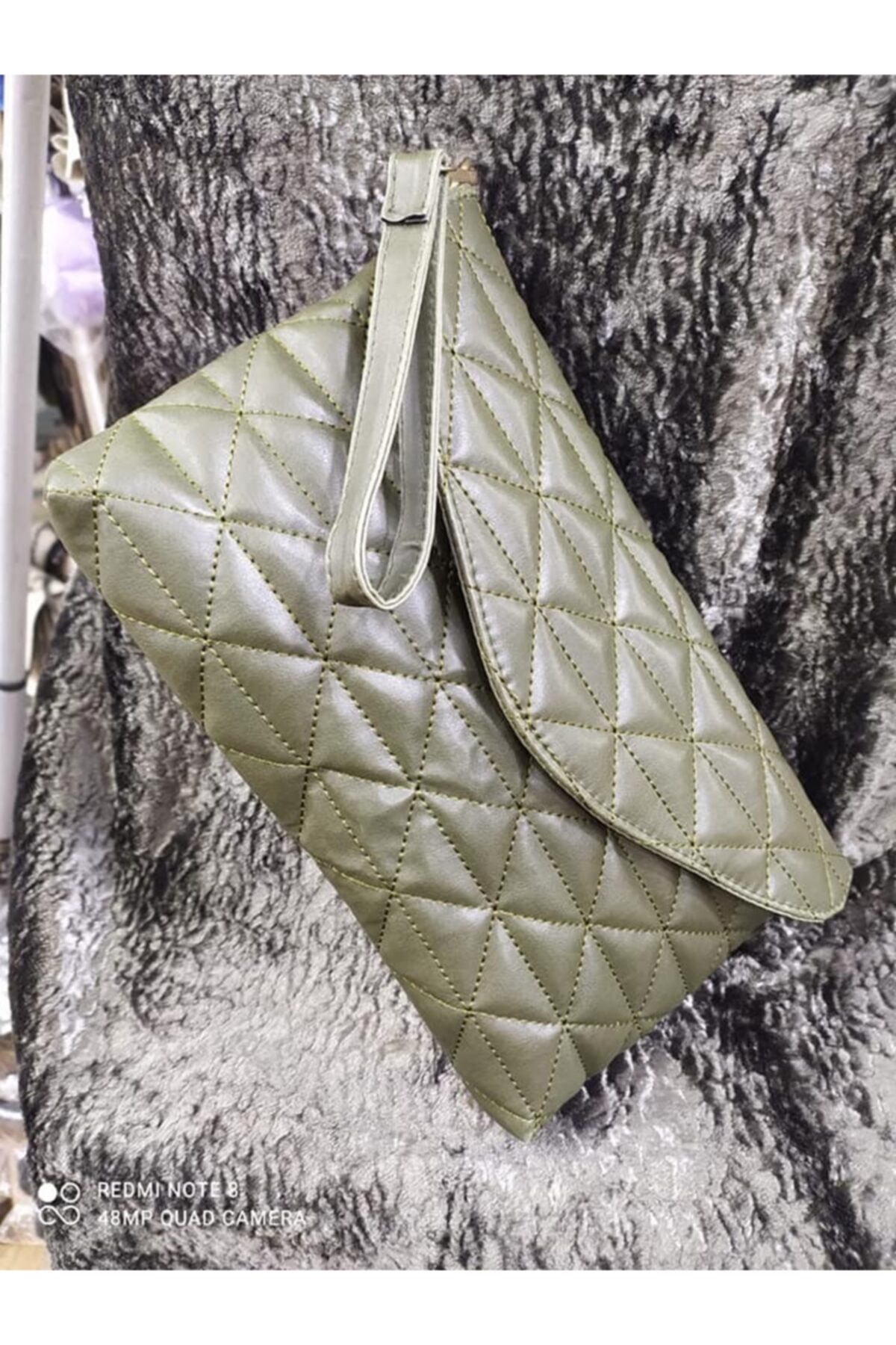 Merro çanta ve tekstil Kadın Haki Portföy Ve Clutch Çanta