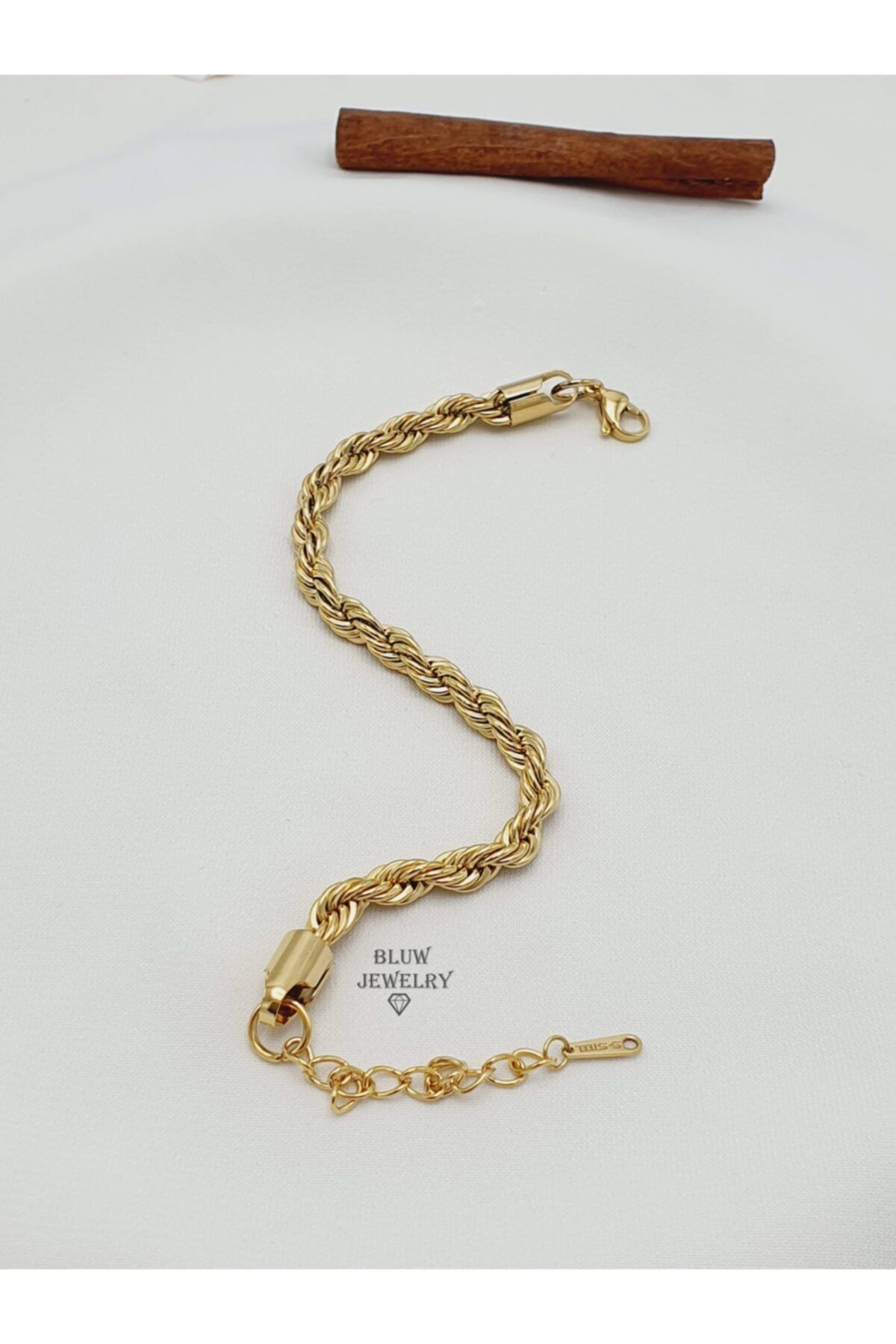 Bluw Jewelry Çelik Burgu Bileklik