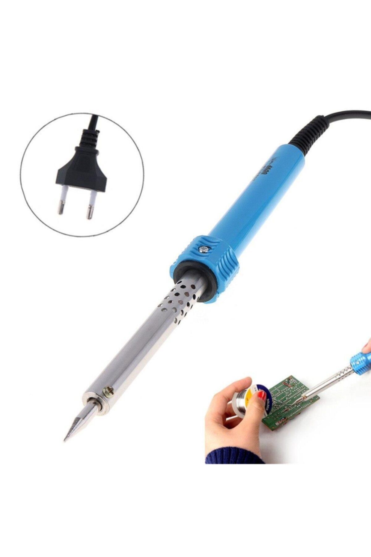 Webinay Home Kalem Havya Tamir Seti Lehim Aleti Soldering Iron 40w