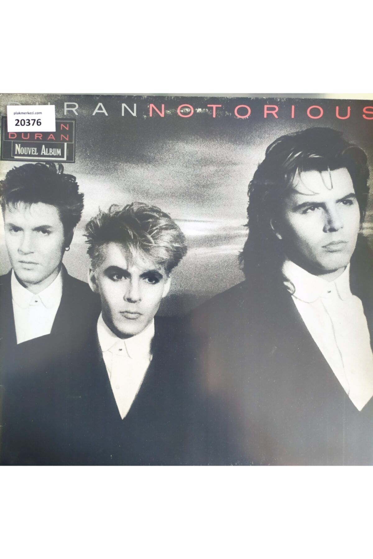 Plak Merkezi Duran Duran - Notorıous - Insert Var - 1986 Fransa Baskı - Dönem Baskı