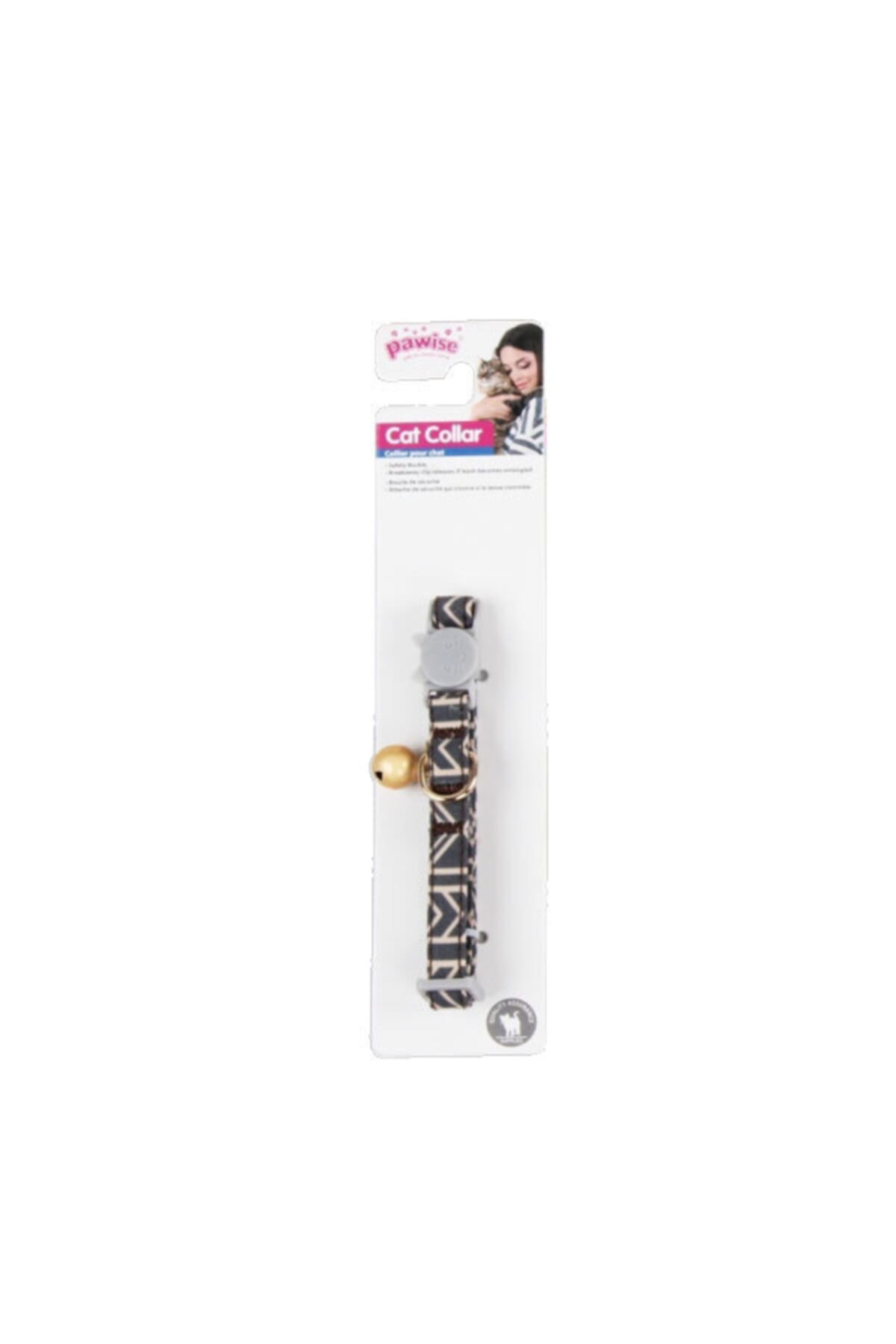 HİLALSHOP Pawise Kedi Boyun Tasması Siyah