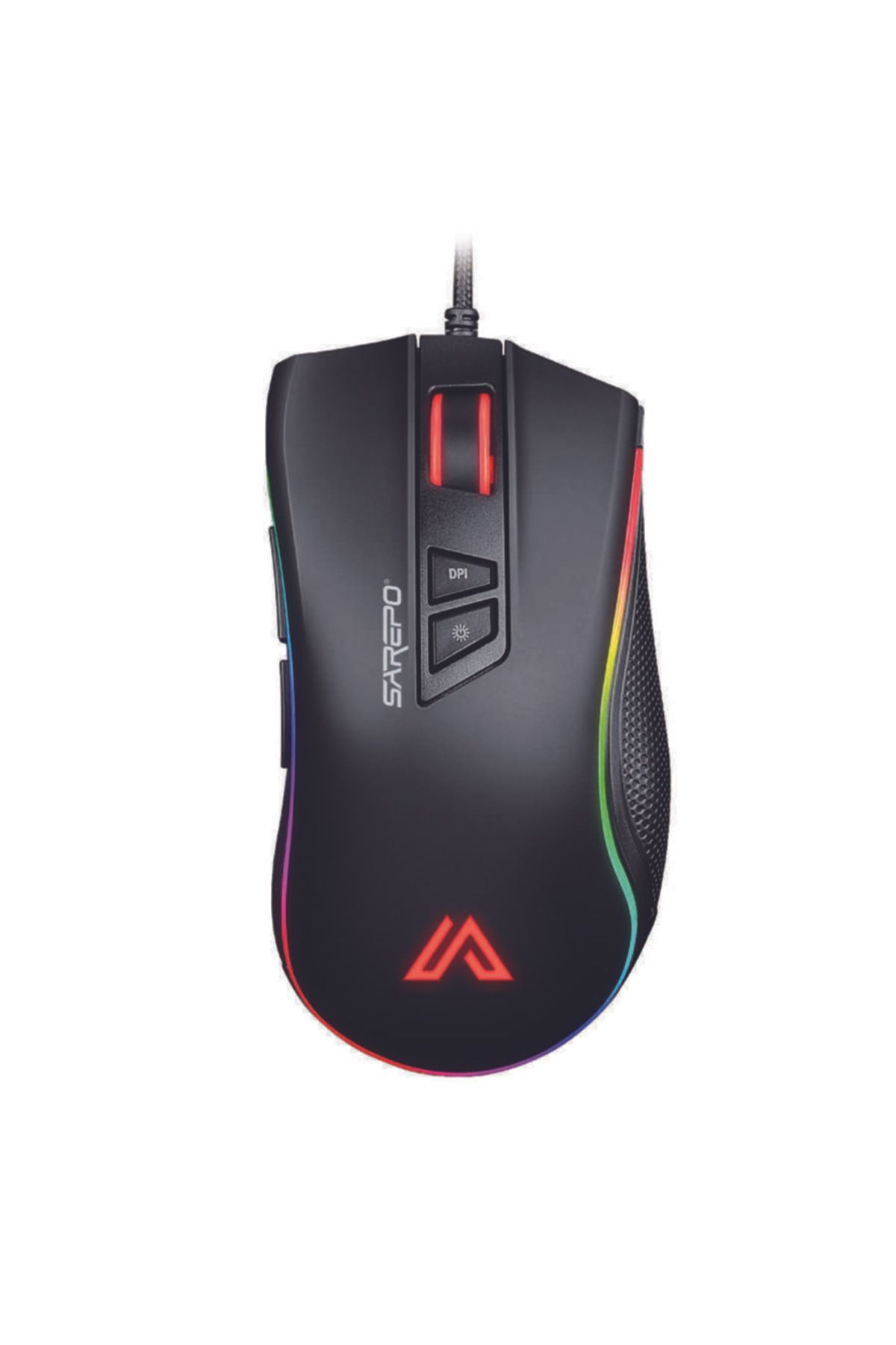 CepH Oyuncu Mouse 9 Tuşlu 11 Işıklı Sarepo Gt-300