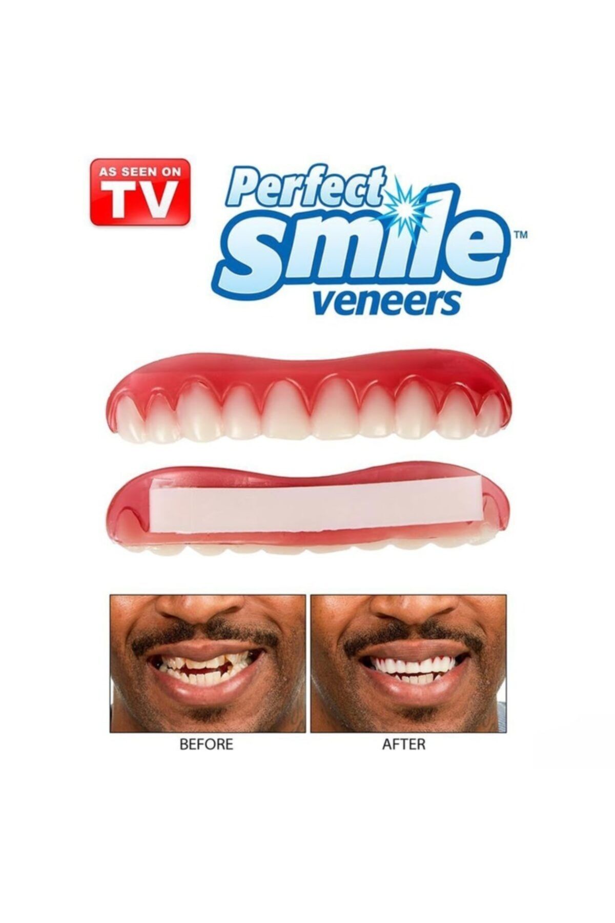 peliethings Perfect Smile Tak Kullan Takma Beyaz Diş