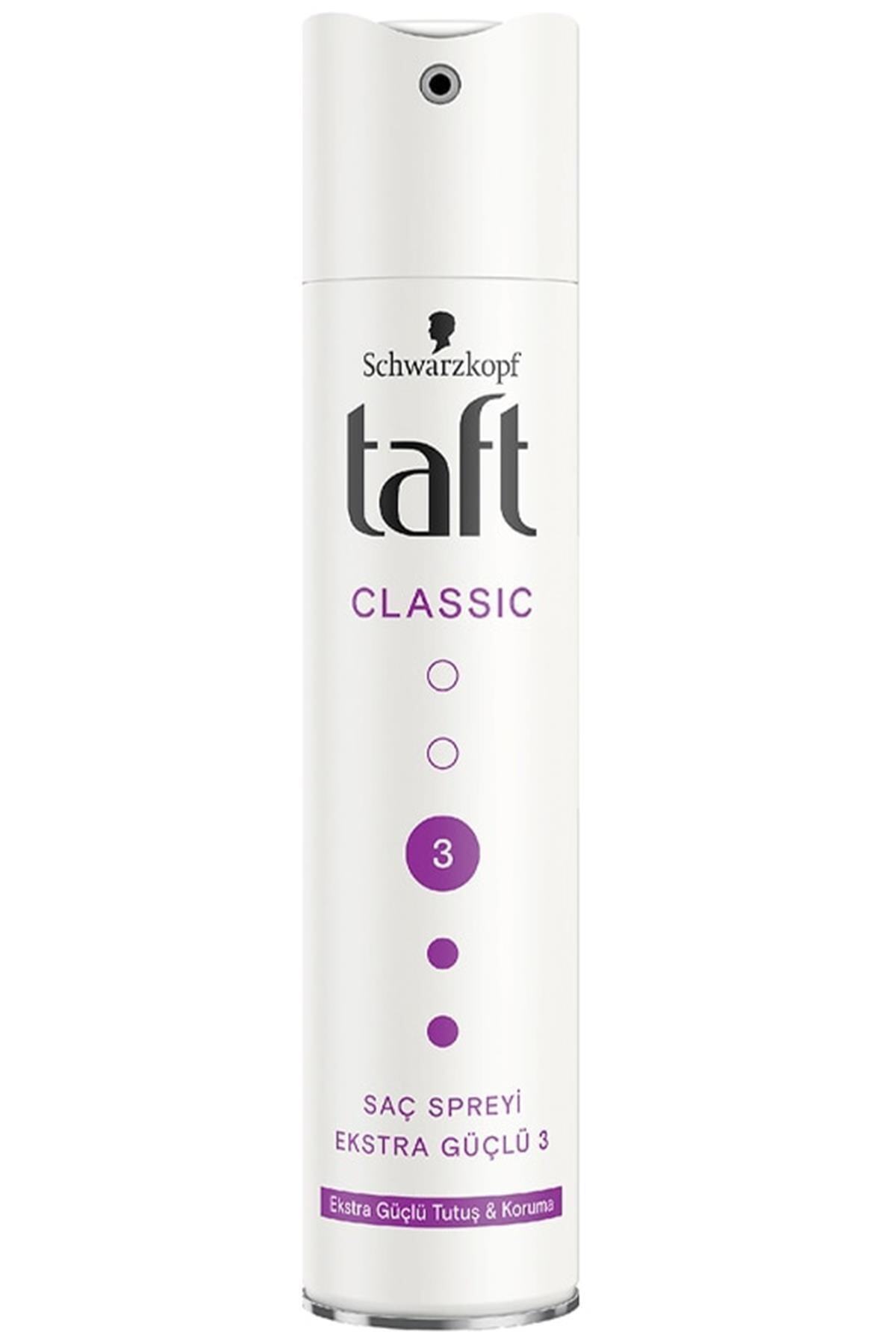 Taft Marka: Classic Ekstra Güçlü Saç Spreyi 250 Ml Kategori: Saç Spreyi