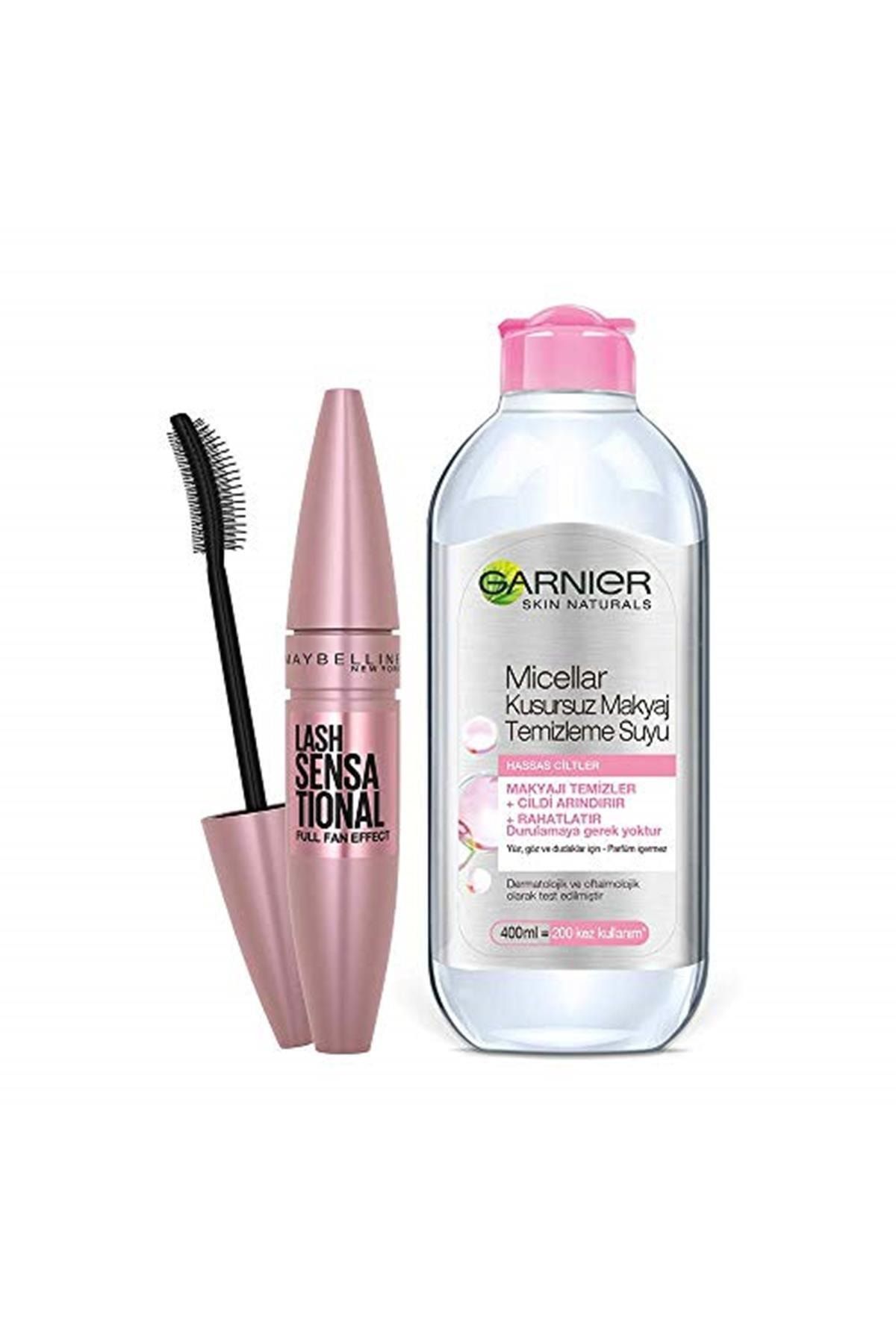 BRCTOPTAN Marka: Lash Sensational Ekstra Siyah Maskara Ve Garnier Micellar Kusursuz Maky