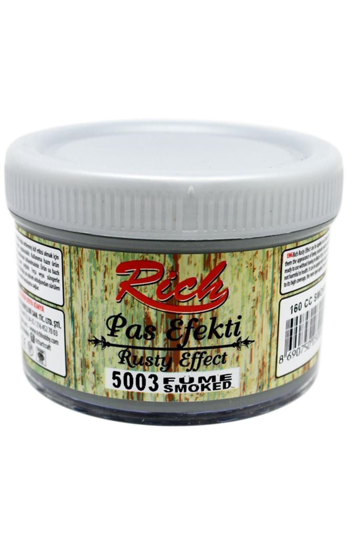 Rich Marka: Pas Efekti 5003 Füme 160 Cc Kategori: Ebru Seti