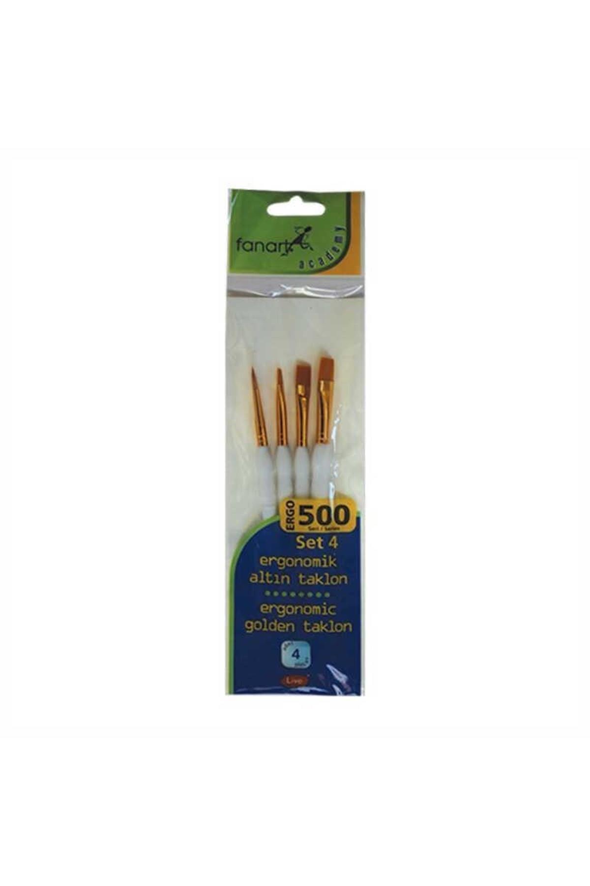 ASMEYAL Marka: Fanart Academy Ergo 500 Serisi Fırça Set:4 4 Lü 7500e.s4 Kategori: Fırça