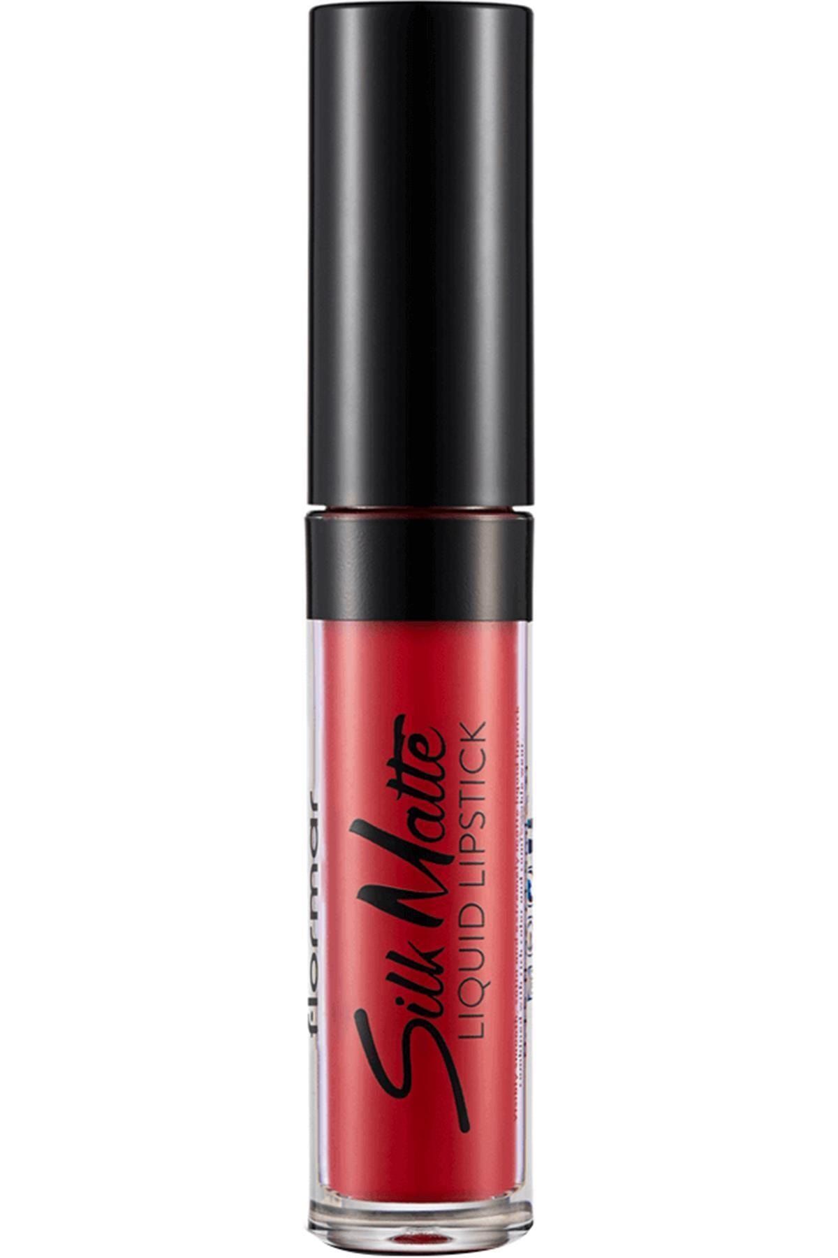 Flormar Marka: Silk Matte Liquid Lipstick Claret Red Kategori: Dudak Parlatıcısı