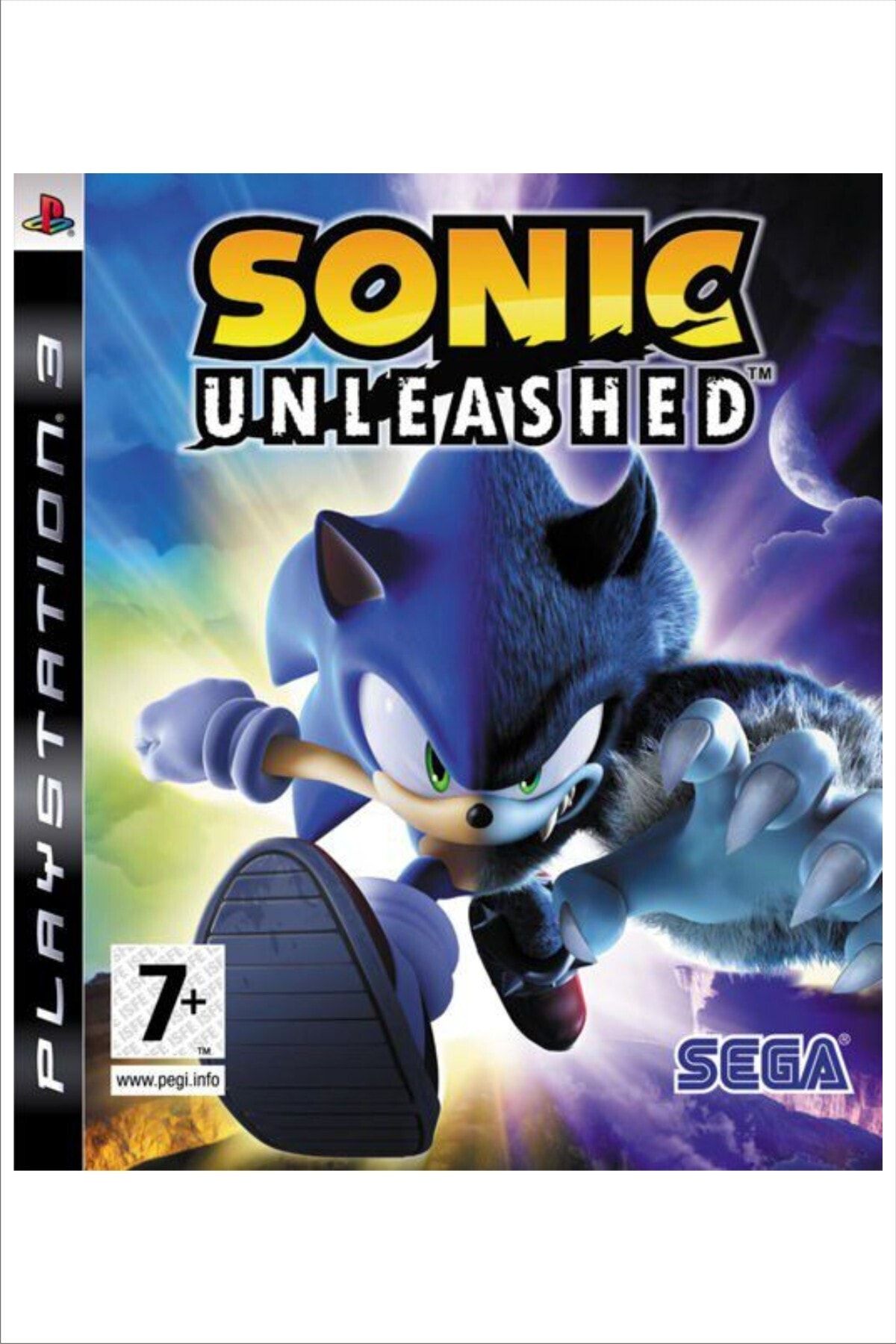 SEGA Sonic Unleashed Playstation 3 Oyunu