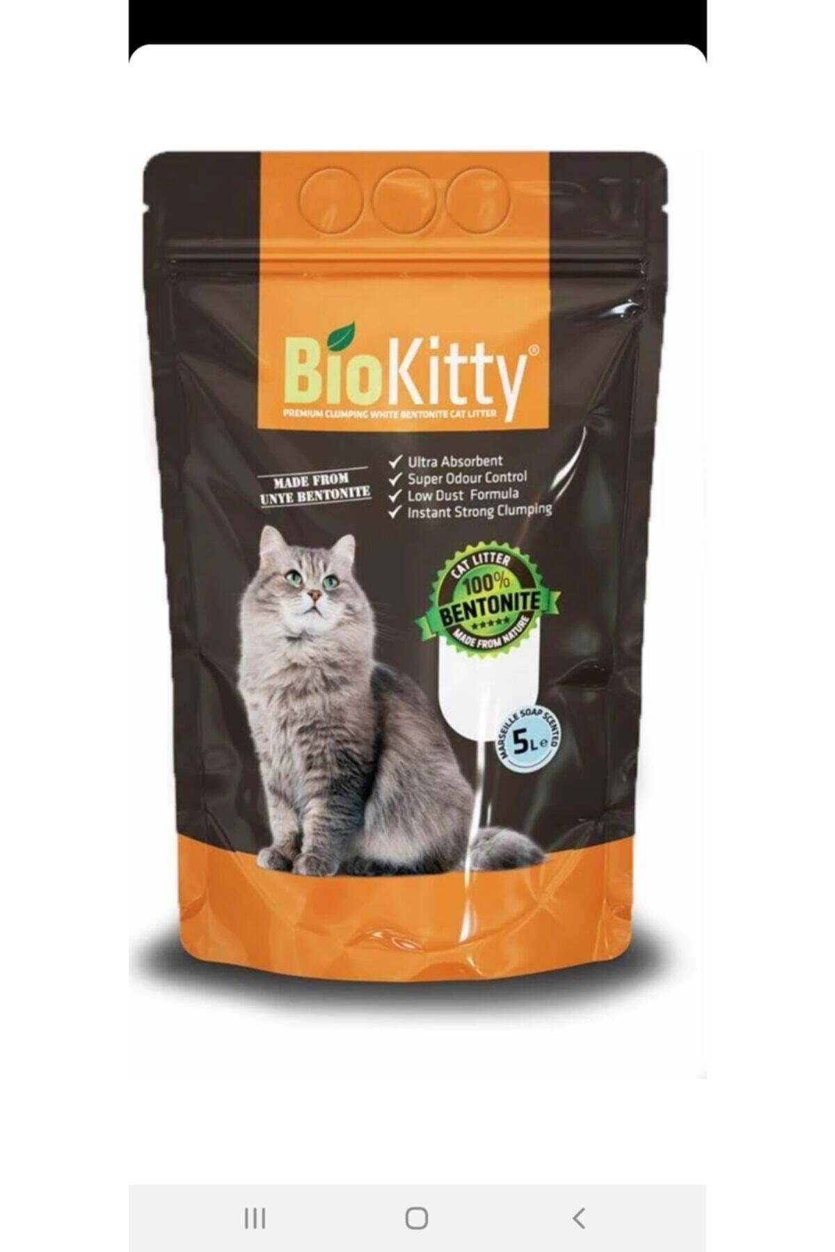 BioKitty Marsilya Sabunu Kokulu İnce Tane 2x 5 Litre
