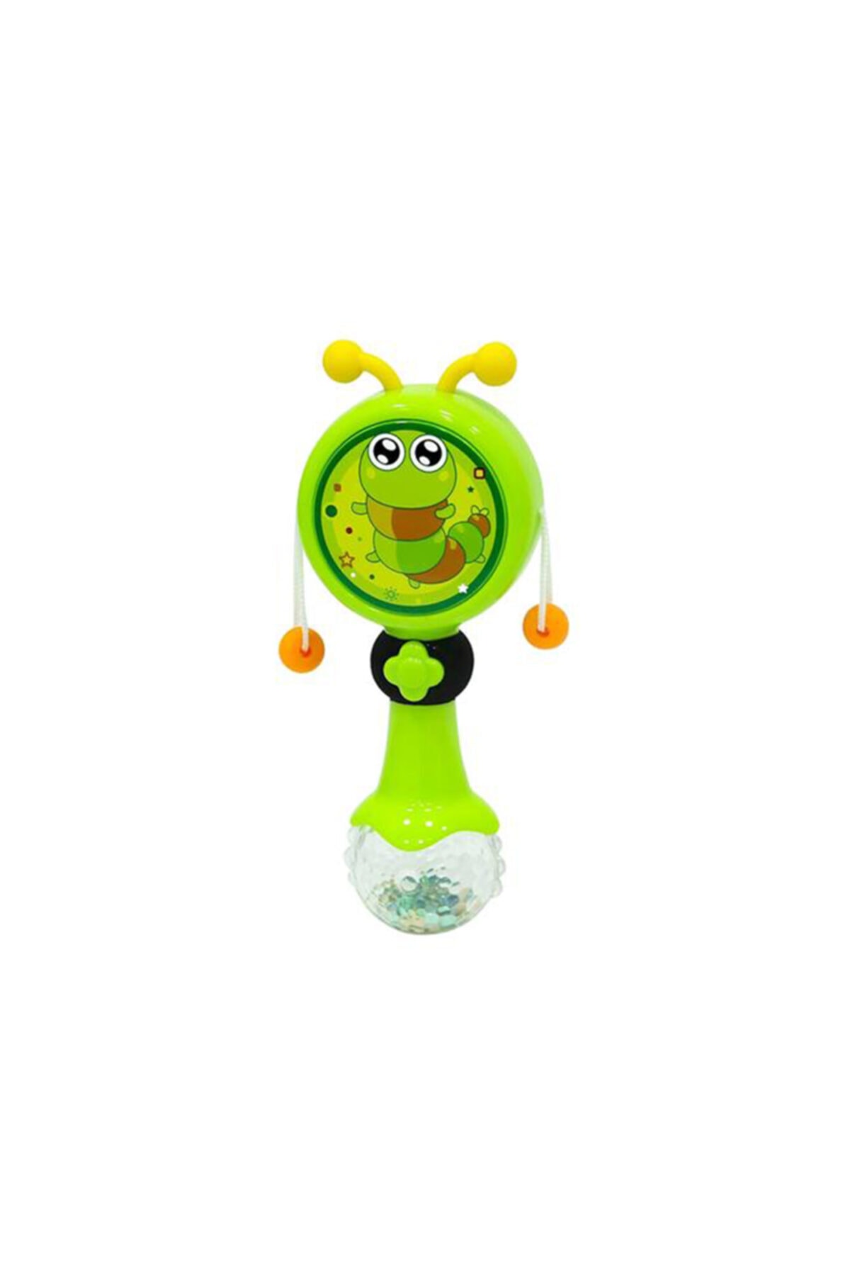 BİRLİK TOYS Müzikli Ve Davullu Pilli Çıngırak Yeşil