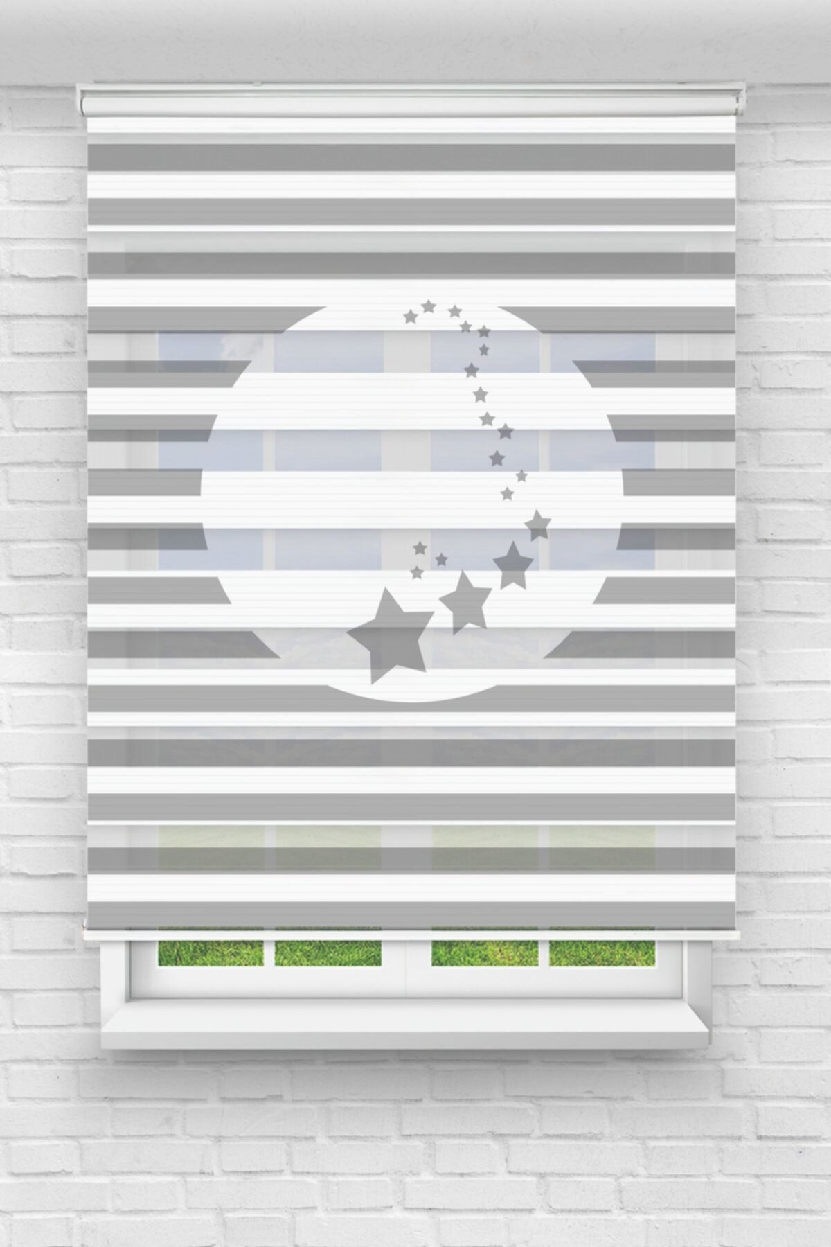 PERDELLA Çocuk Odası Perde En Özel Modeller-zebra Stor