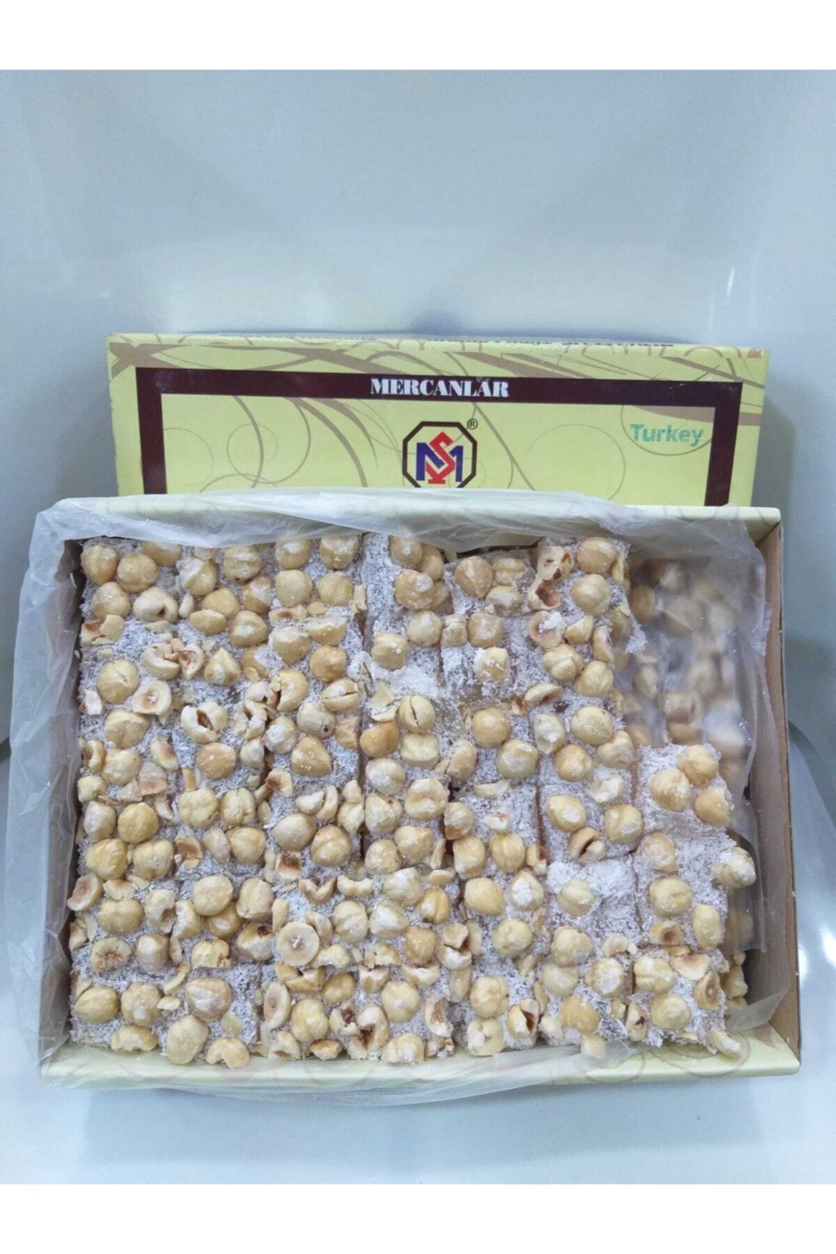 H10ey Mercanlar Fındık Kaplamalı Lokum 2,5 Kg