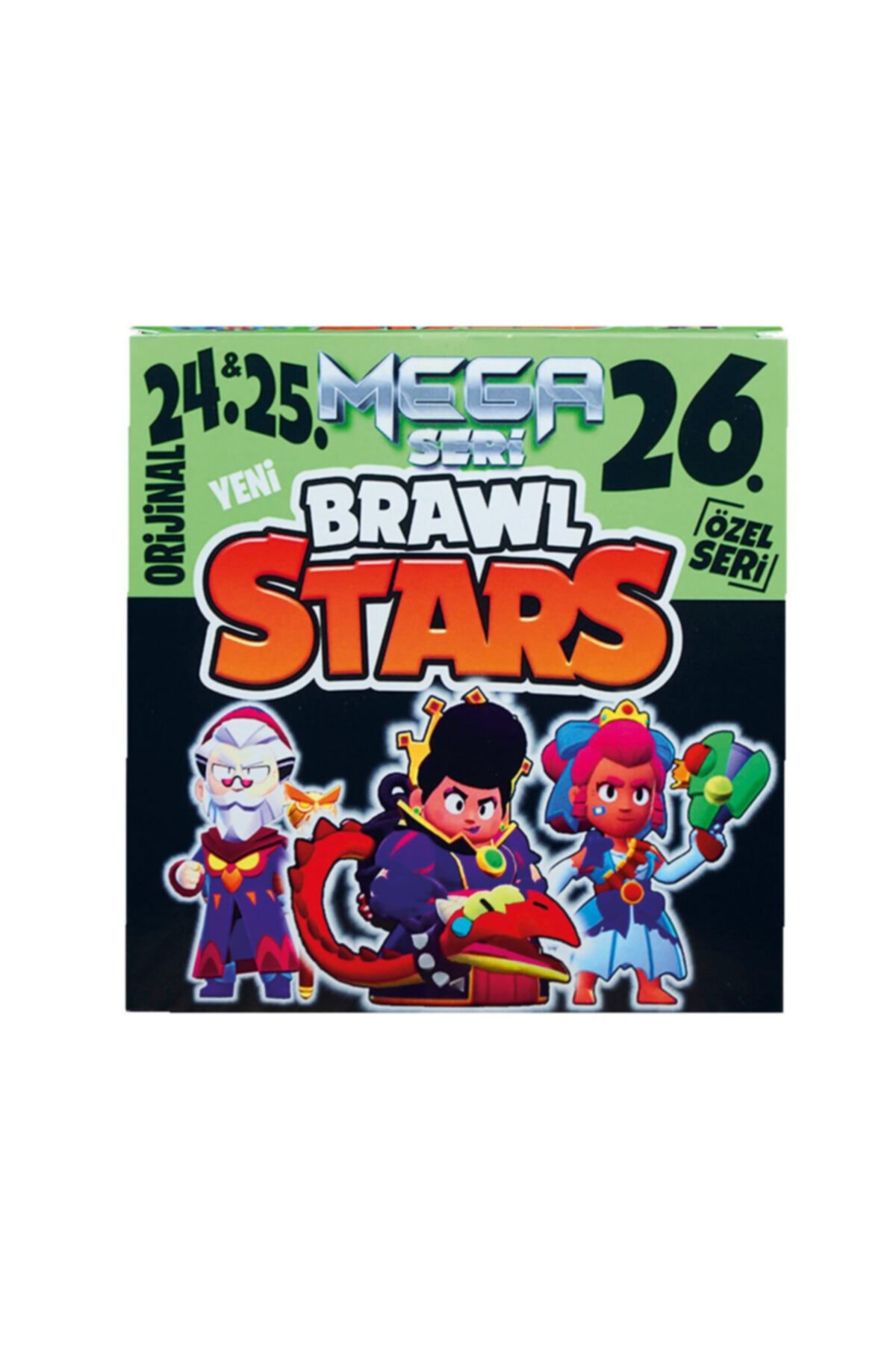BRAWL STARS 24-25-26 Mega Seri 2x200 Toplam 400 Adet Oyun Kartı