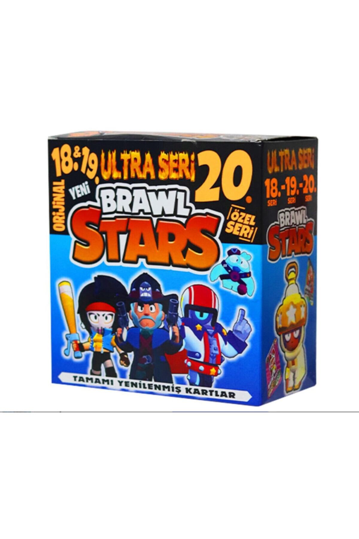 BRAWL STARS Redro Home 18-19-20 Ultra Seri Maxi Boy 2'li Paketlerde 400 Adet Oyun Kartı