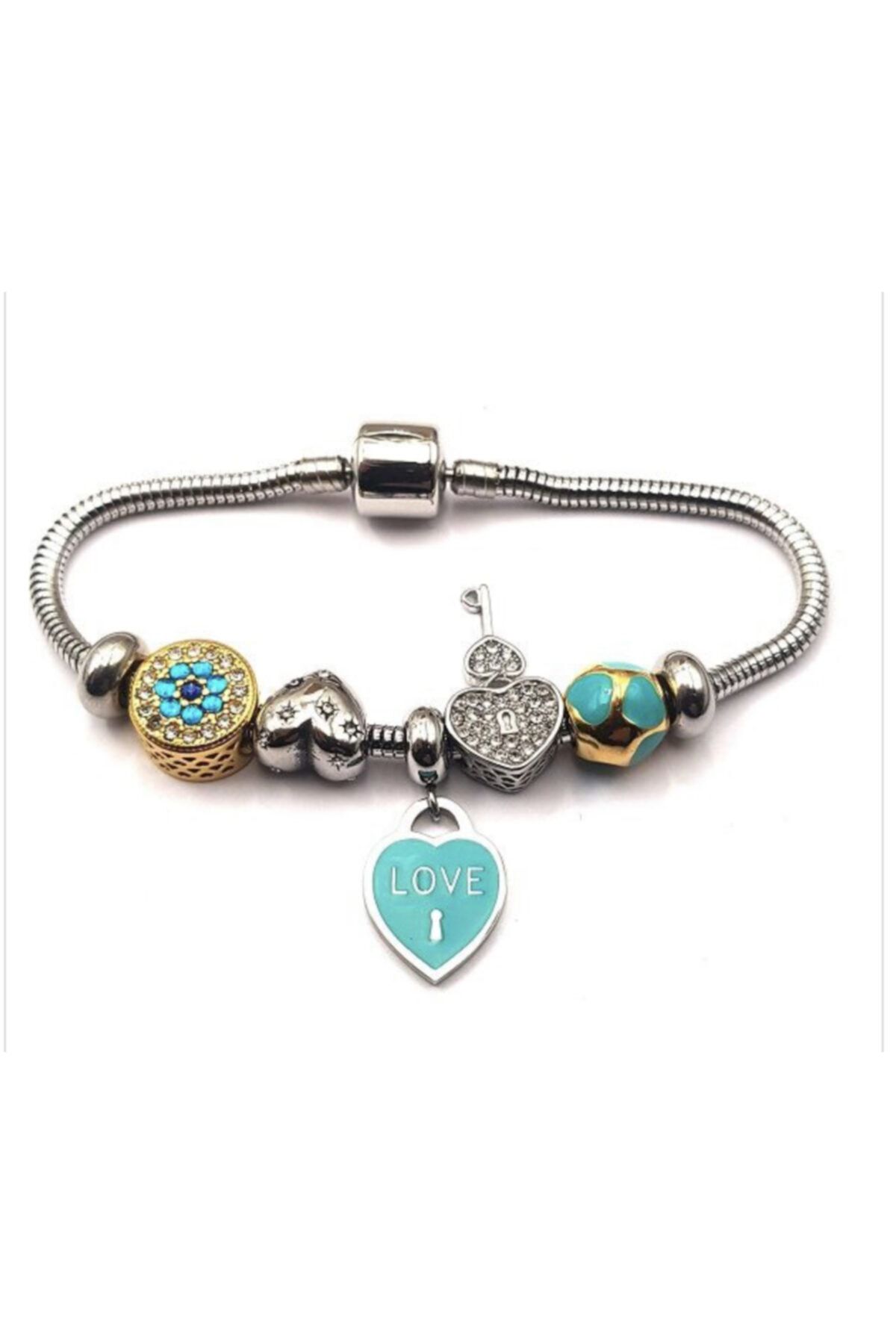 Welch Çelik Charm Bileklik