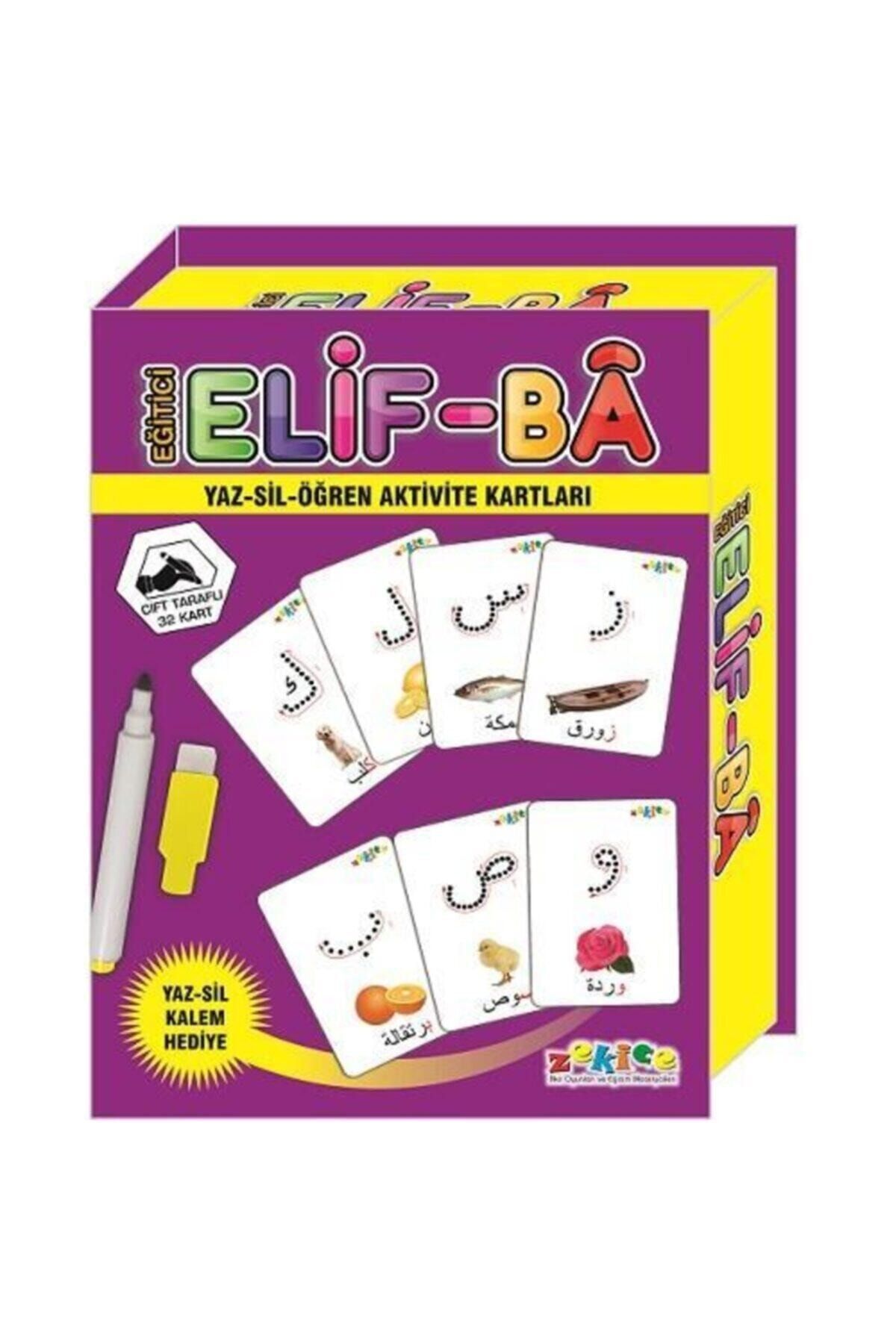 ZEKİCE OYUNCAK Bilge Hatun Zekice Eğitici Öğretici Elif Ba Kutu Oyunu