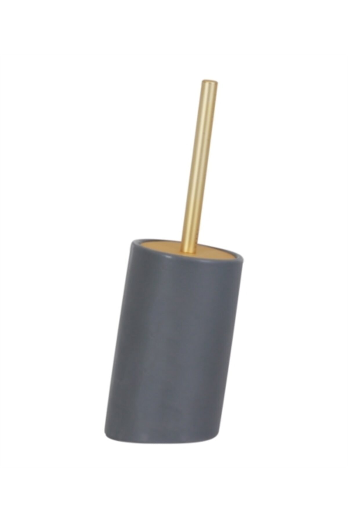 ACAR Fresh Stonewera Gold Mat Gri Metal Saplı Wc Fırçası 10319