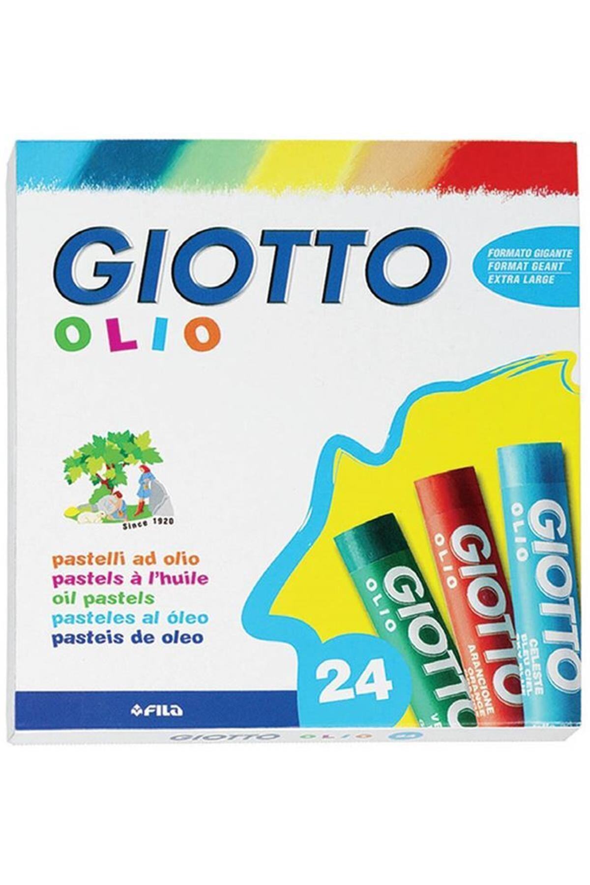 Giotto Yağlı 24 Renk Pastel Boya
