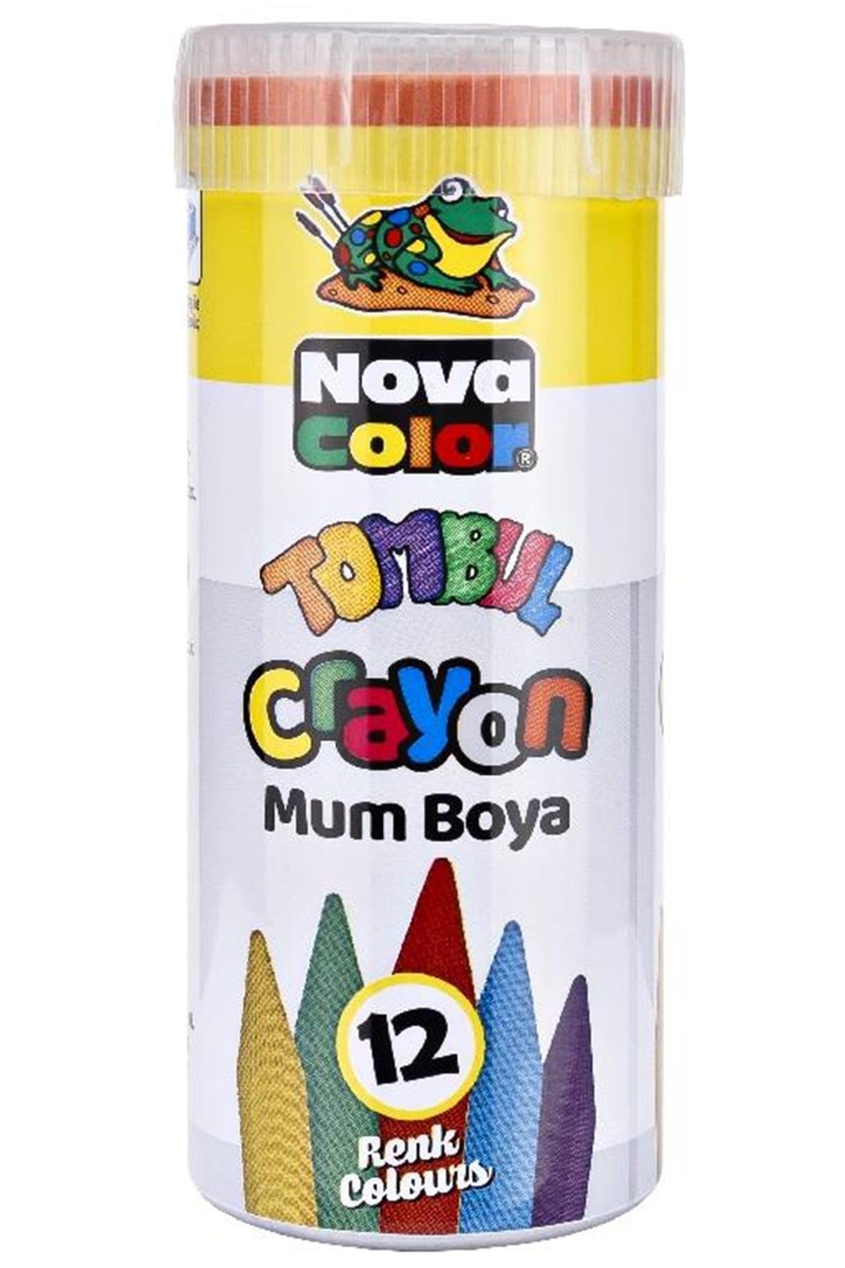 Nova Color Tombul Crayon Mum 12 Li Nc-2115