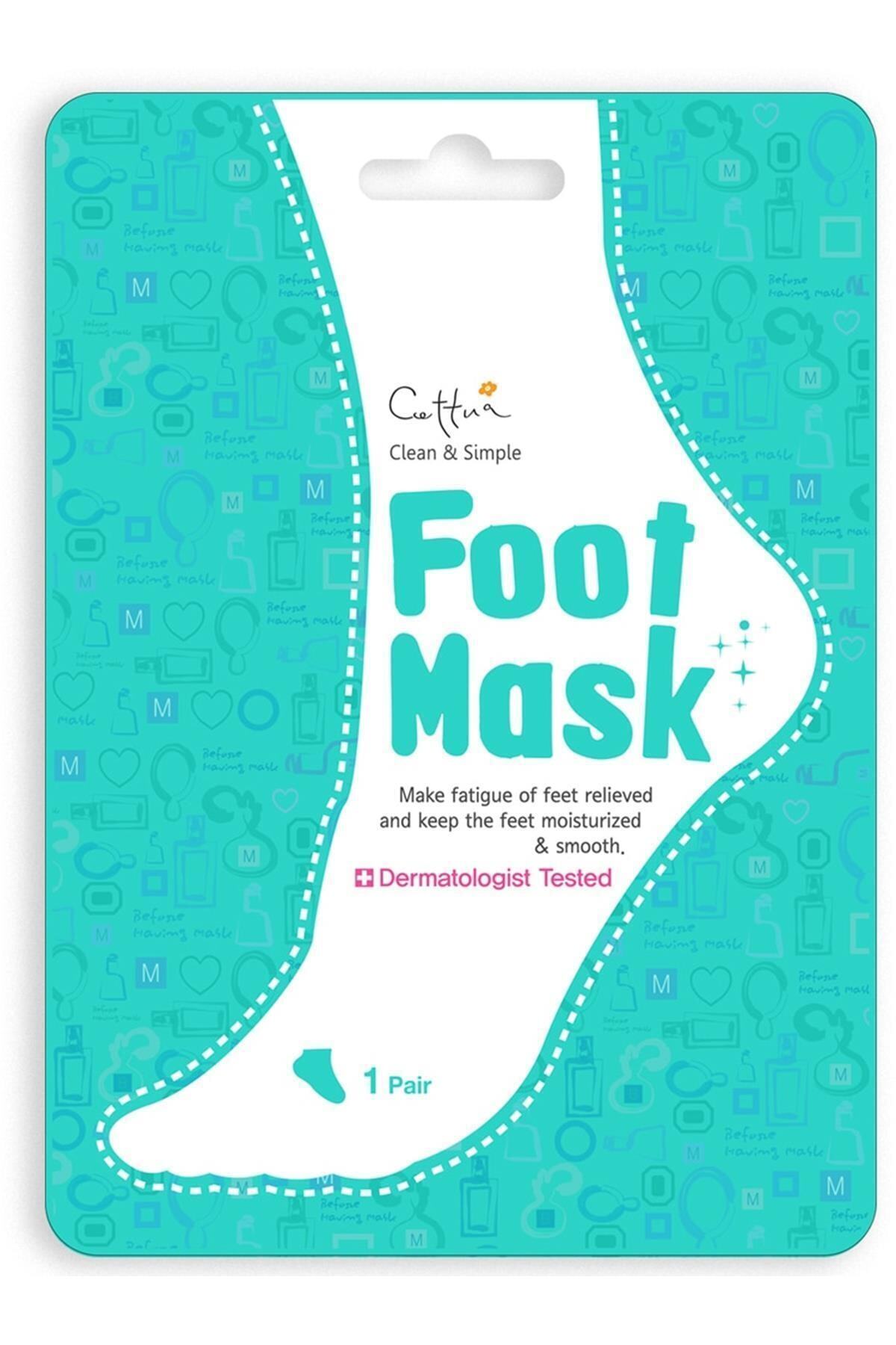 Cettua Clean & Simple Ayak Maskesi