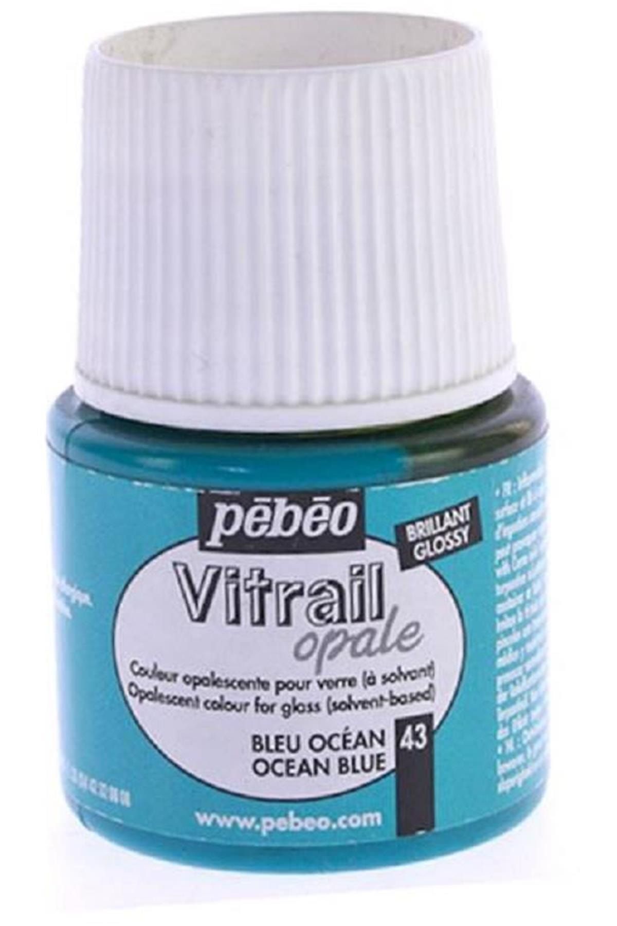 Pebeo 050/43 Cam Boyası Vitrail 45 ml Şişe