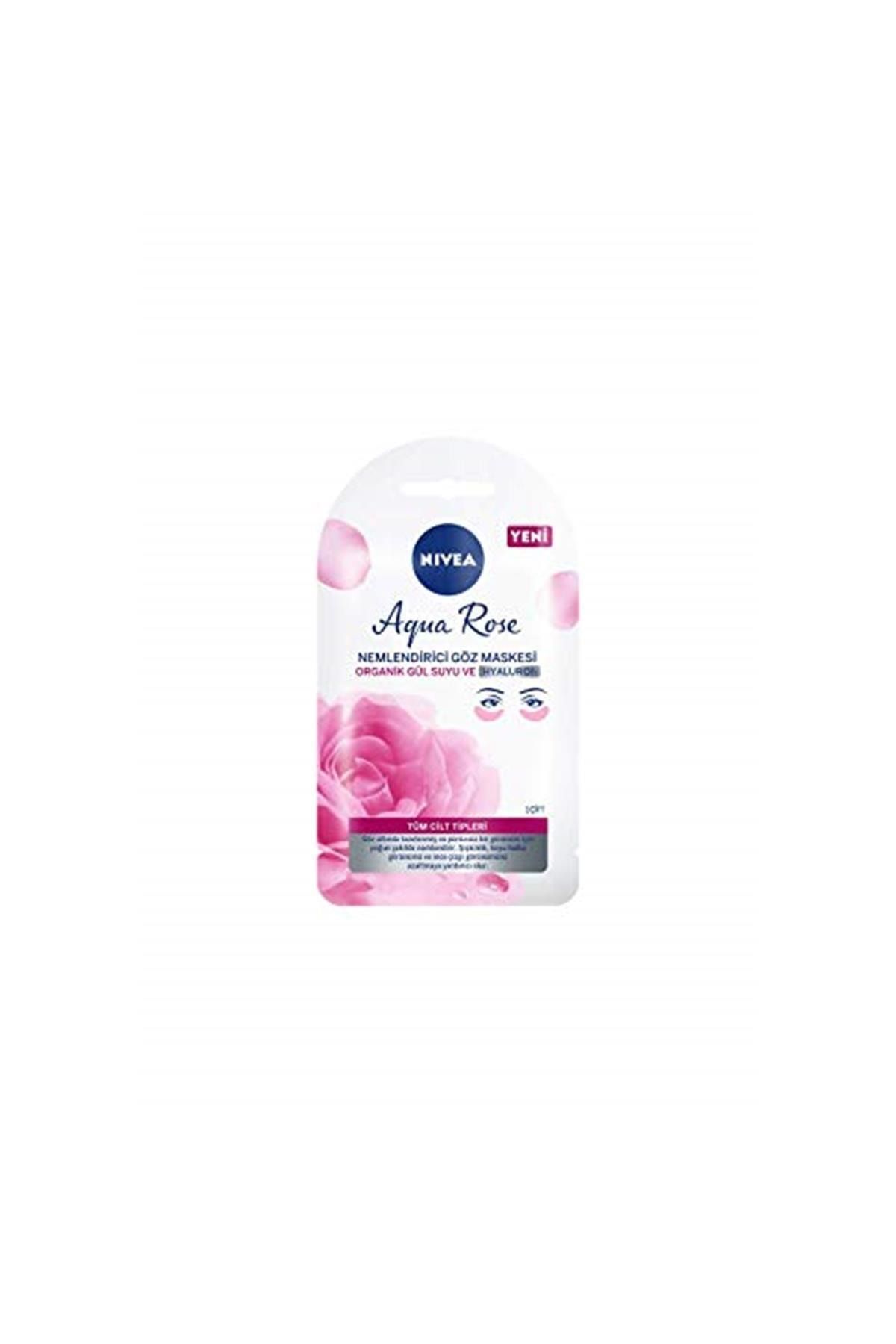 Nivea Aqua Rose Nemlendirici Göz Maskesi 1 Çift 1 Paket (1 X 50 G)