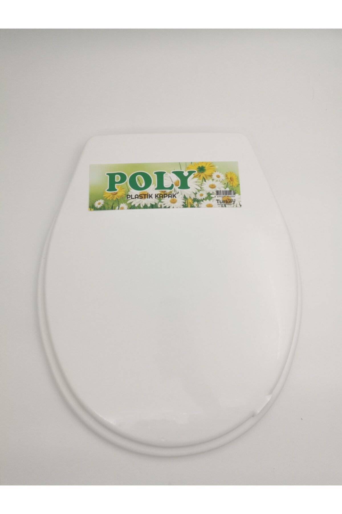 Emart Yapı Sert Plastik Klozet Kapağı-beyaz