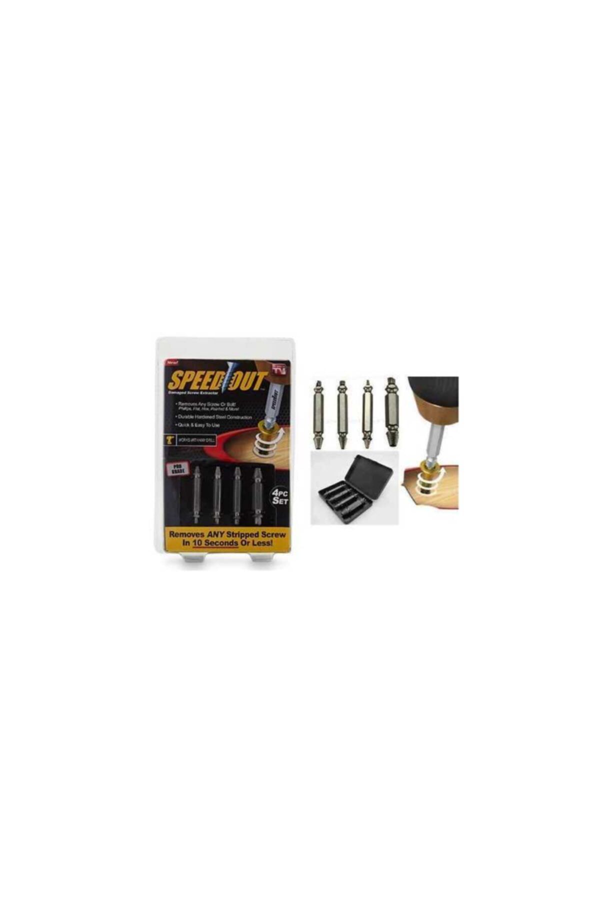 UCDKSHOP Speed Out Hasar Görmüş Vida Çıkarıcı