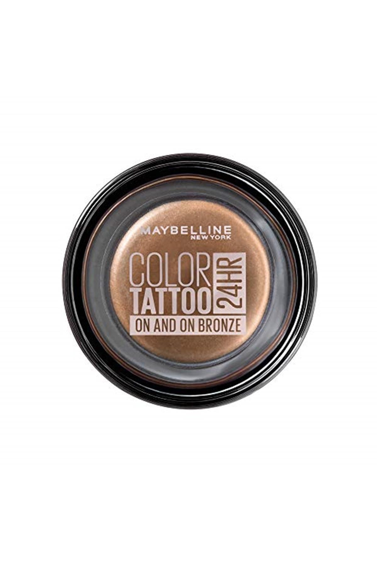 Maybeline Maybelline New York Color Tattoo 24hr Krem Göz Farı, 35 On And On Bronze, Bronz