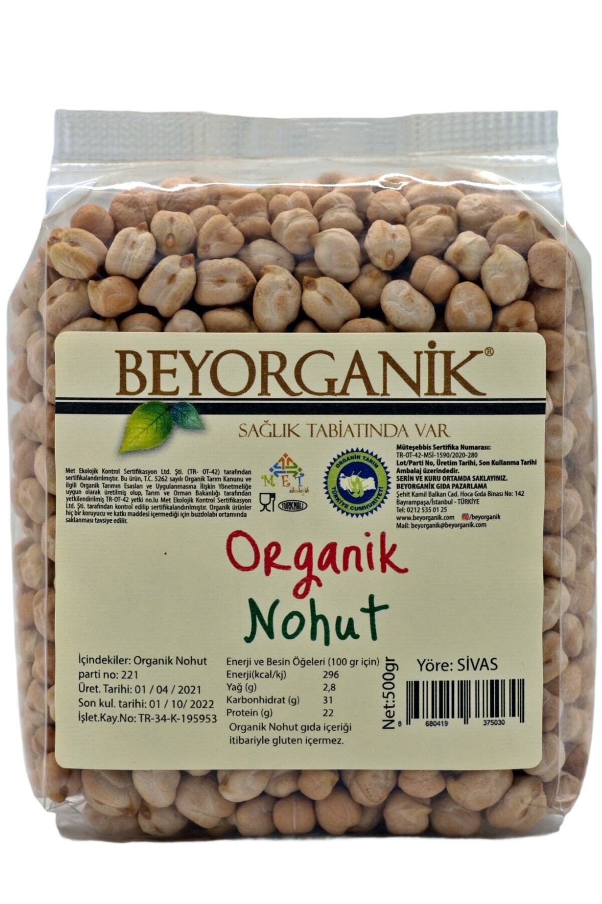 BEYORGANİK Organik Nohut 500 Gr