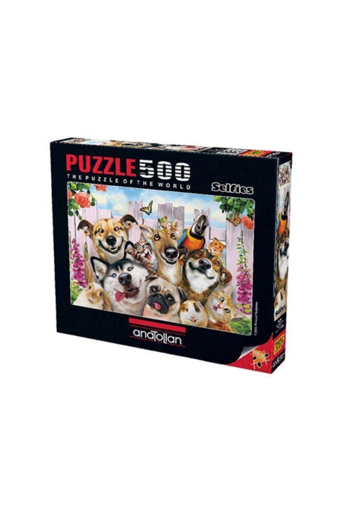 BRCTOPTAN Anatolian Puzzle 3584 Anatolian Dostlarla Selfie / 500 Parça Puzzle