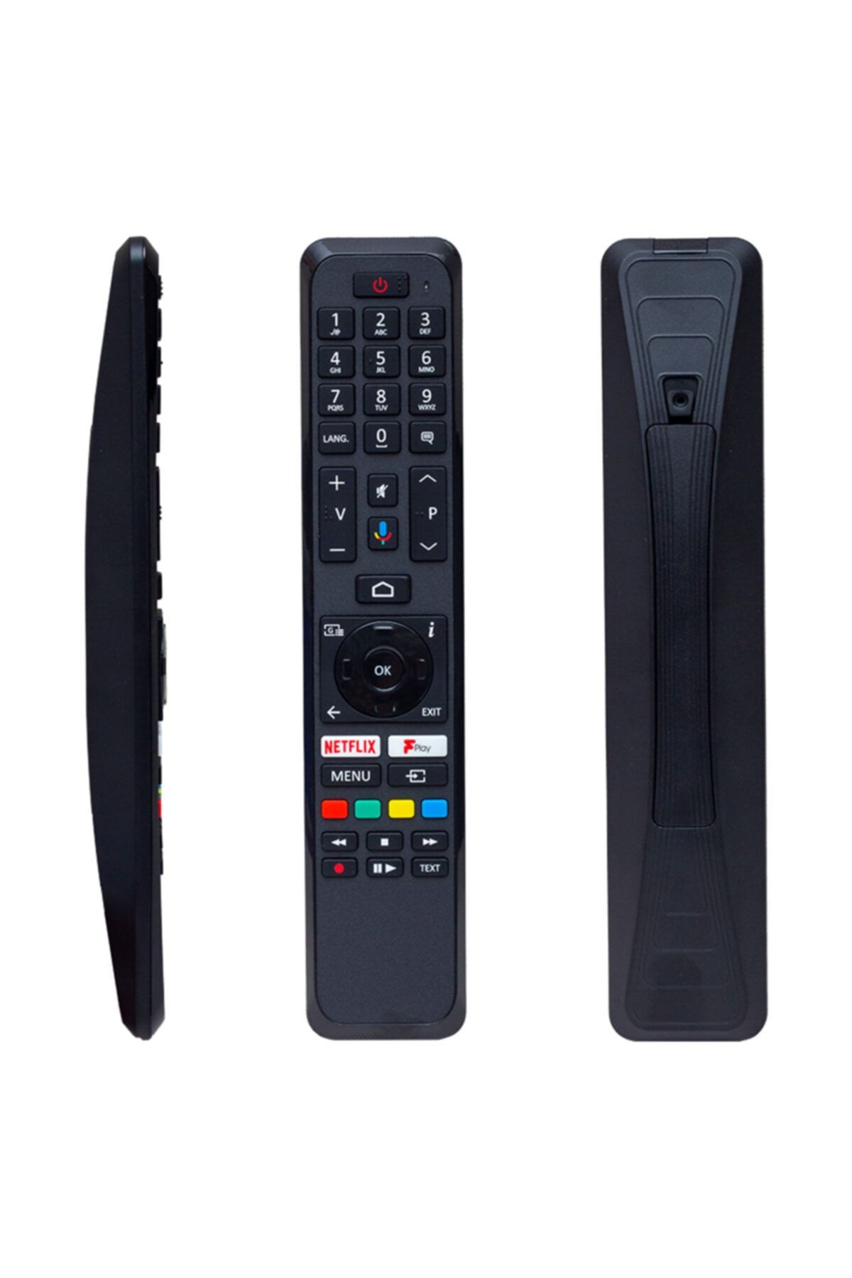 MERTER Orijinal Vestel Rc 43161 Netflıx-play-mikrofon Tuşlu Ses Komutlu Lcd-led Tv Kumanda