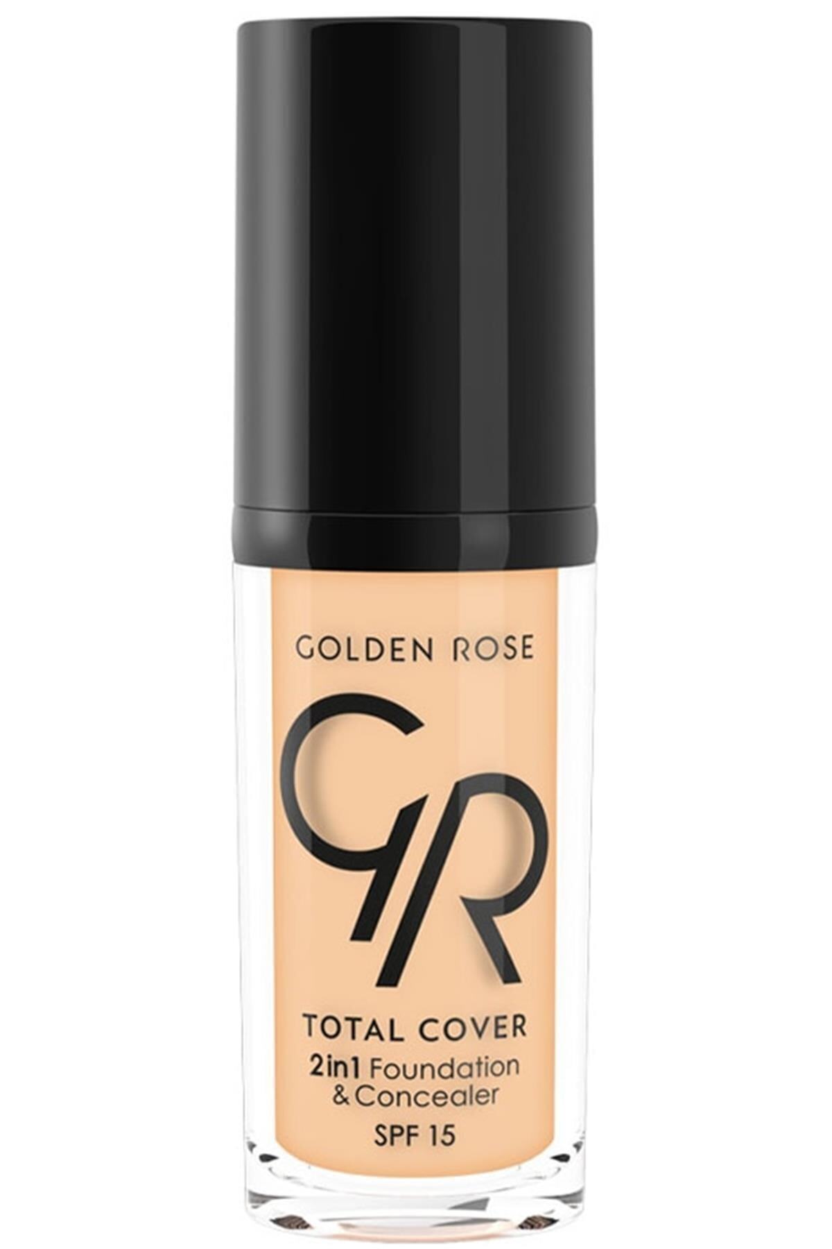 Golden Rose Marka: Total Cover 2in1 Foundation & Concealer 22 Kategori: Makyaj Bazı
