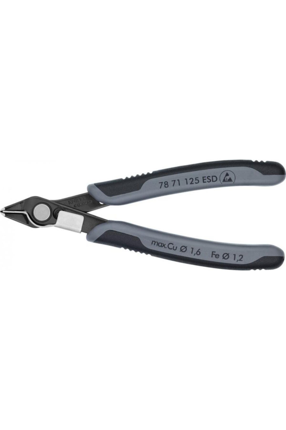 Knipex 78 71 125 Esd Elektronikçi Yan Keski F7 Esd 115 Mm Super Knips