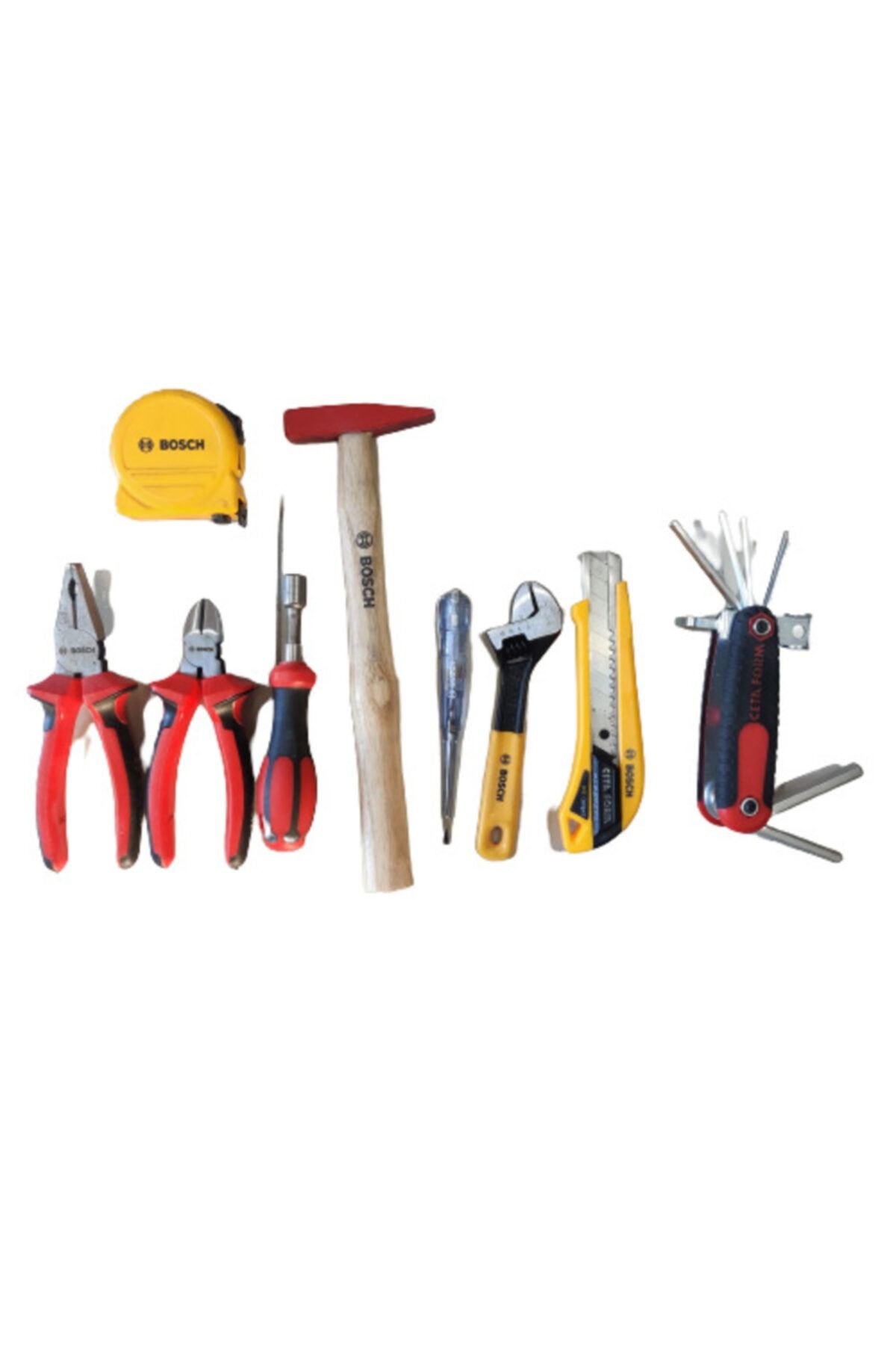 Bosch Cetaform El Aletleri Seti (deri Çantalı)
