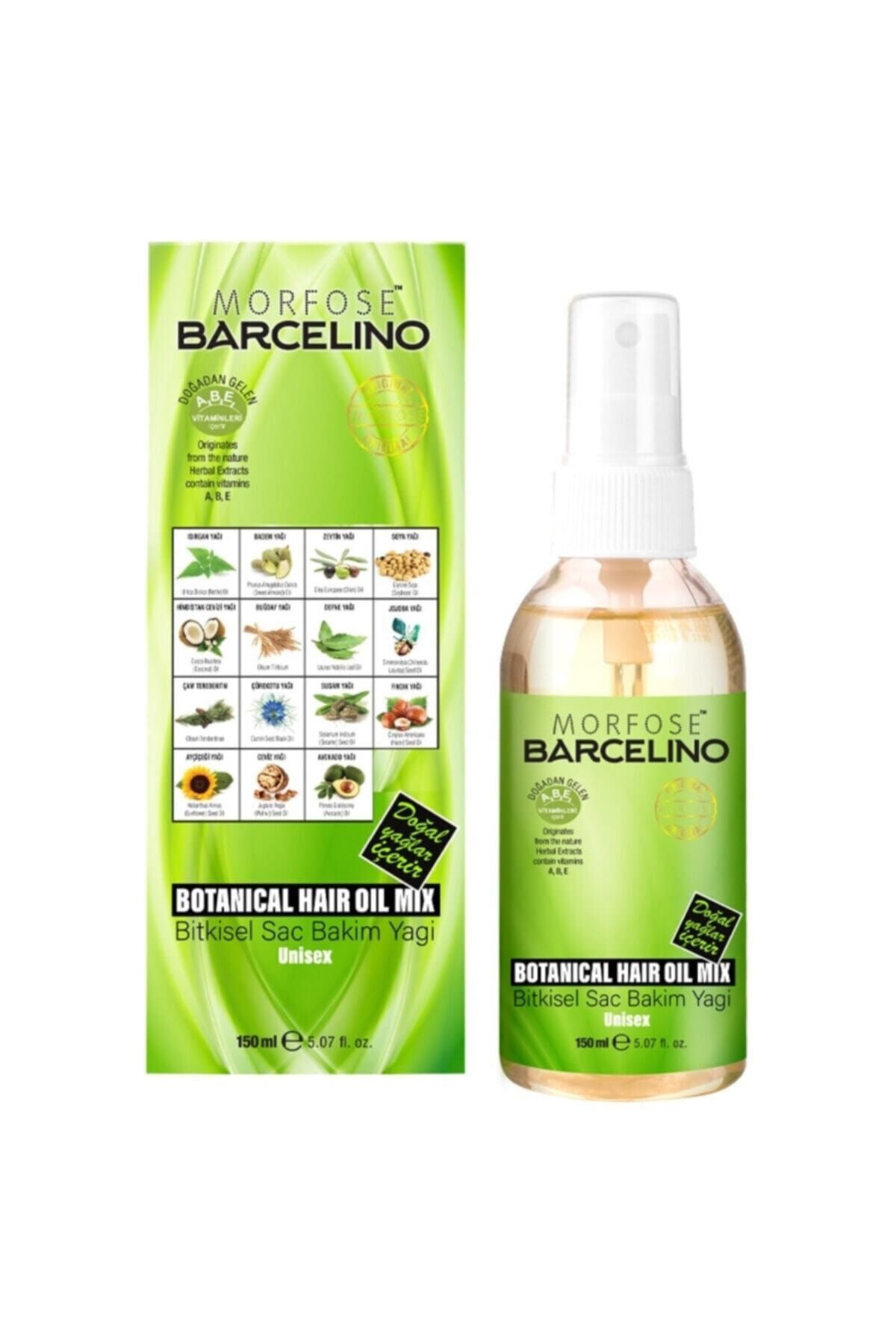 Morfose Barcelino Saç Bakım Yağı 150 ml