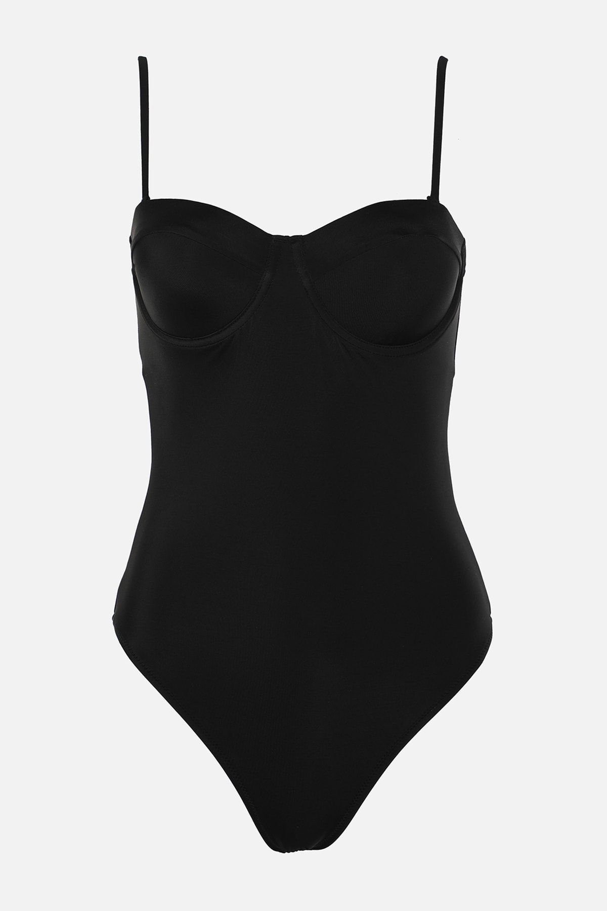 TRENDYOLMİLLA Siyah Balkonette Mayo TBESS22MA0042