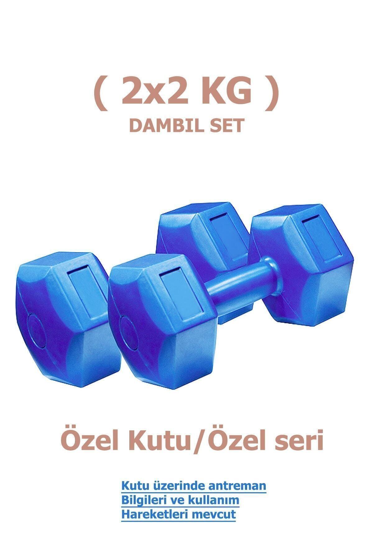 AlanAldı Köşeli Dambıl Ağırlık Seti Fitness Vücut Geliştirme Aleti