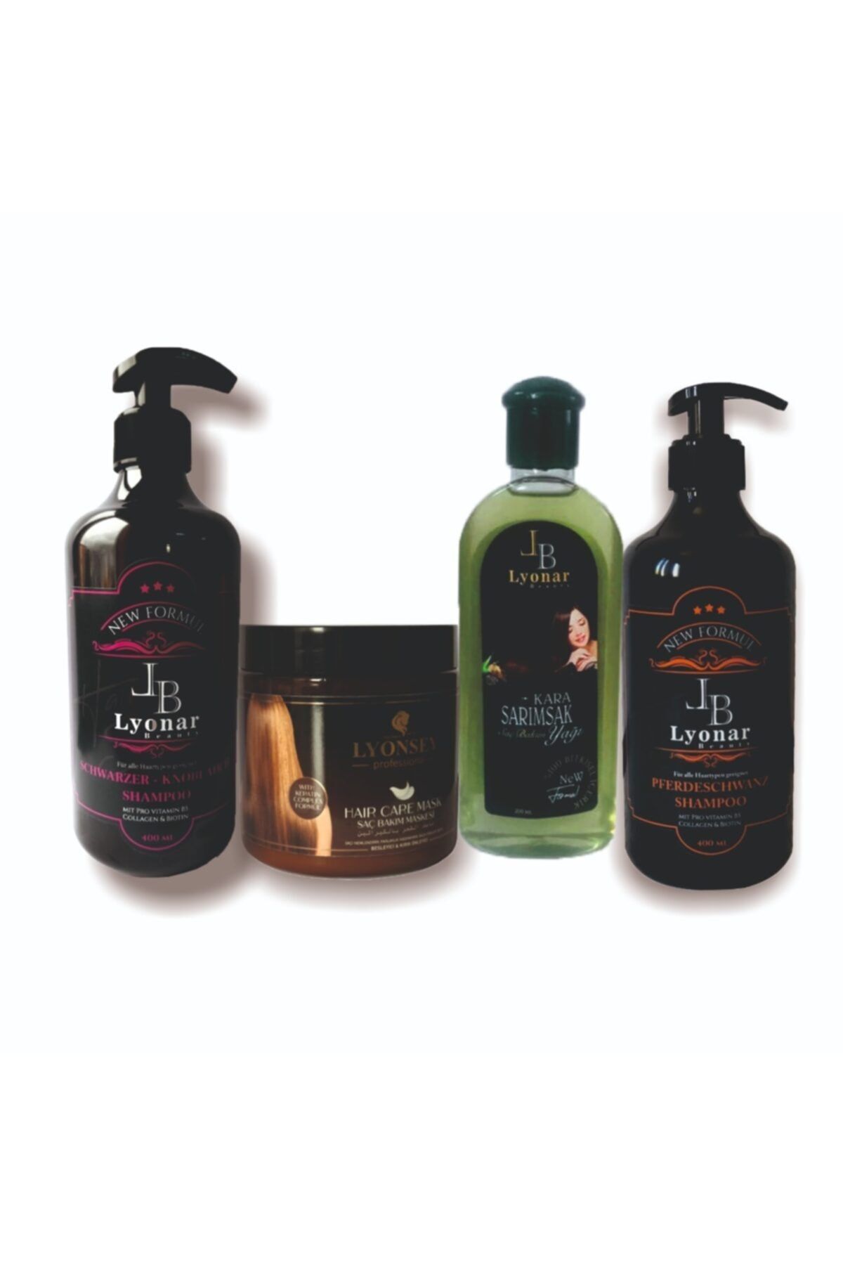 Lyonar Beauty Dökülen Ve Yıpranmış Saçlara Özel Set( 4 Parça)