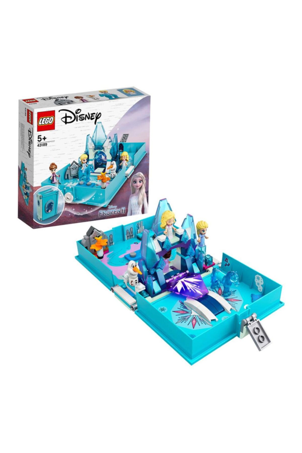 DİSNEY PRİNCESS Lego Elsa Ve Nokk Hikaye Kitabı Maceraları 43189