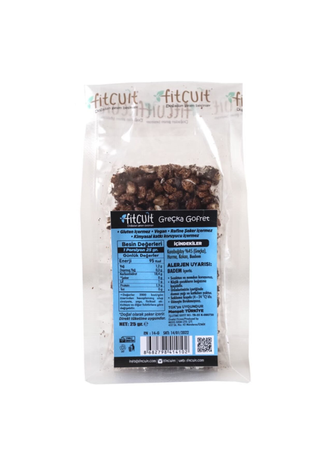 Jardin Fitcuit Greçka Gofret 25 G